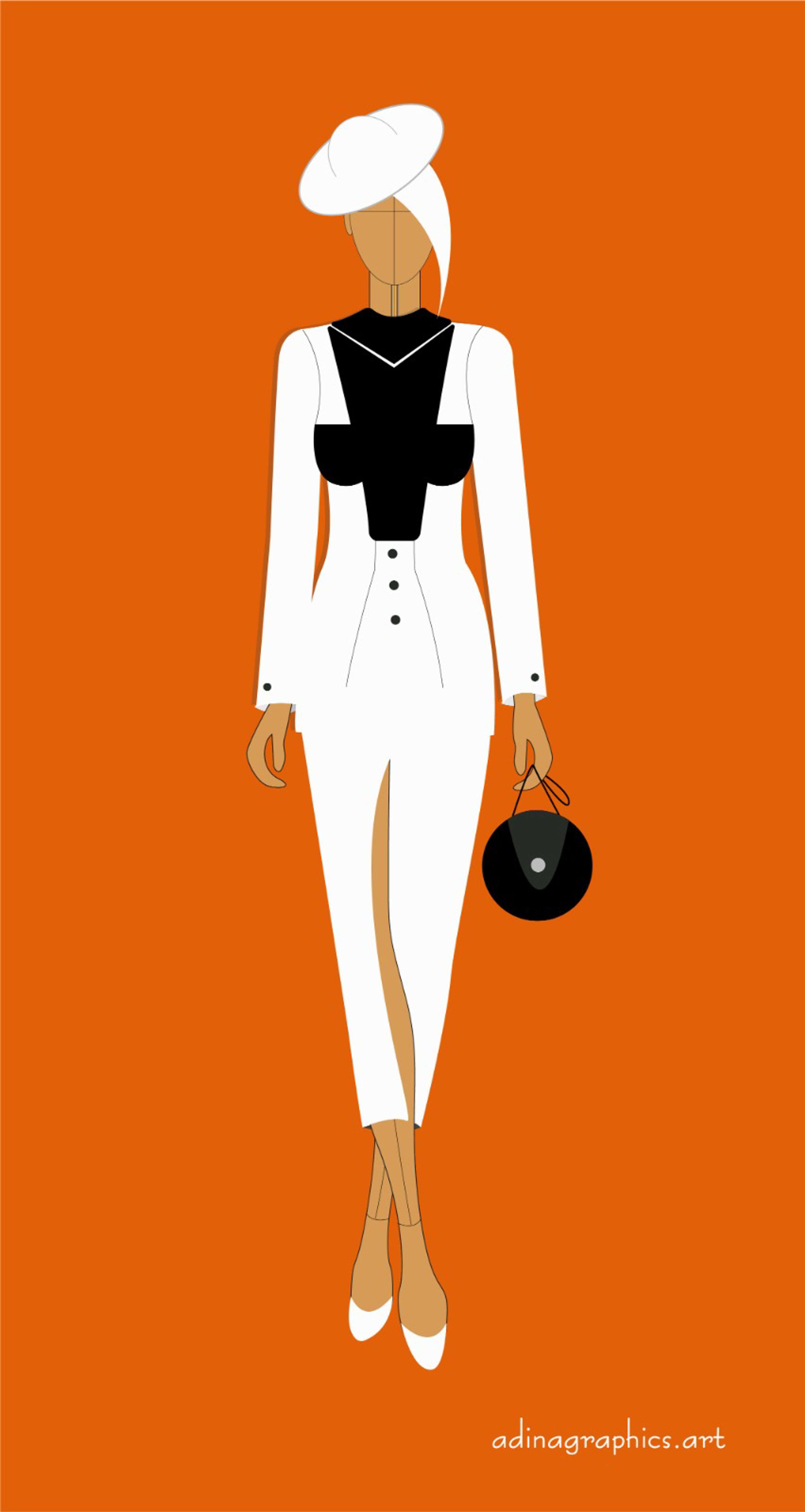 Fashion Models Project Design by Adina Bostinaru