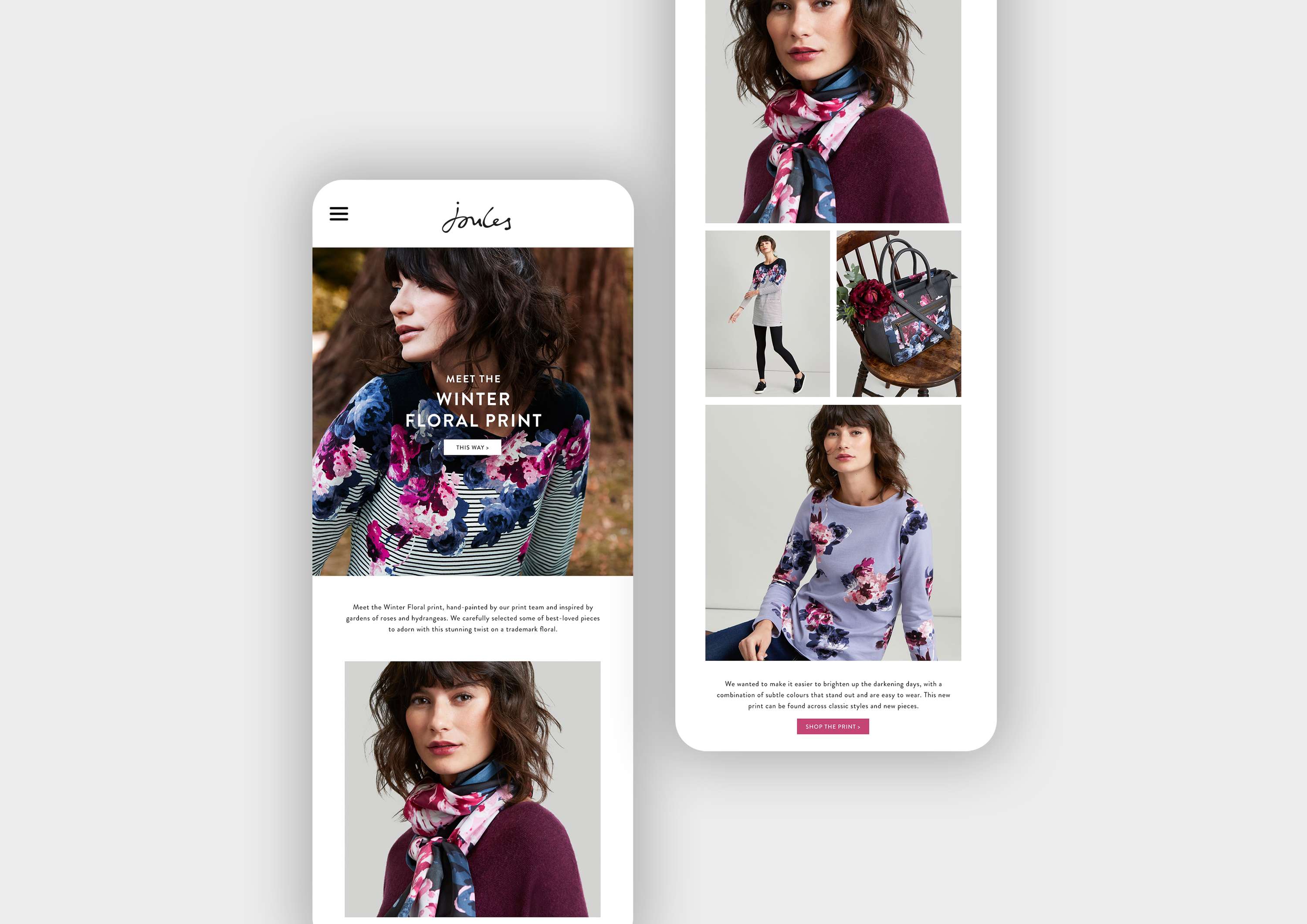 Joules Email Design by Tina Webster
