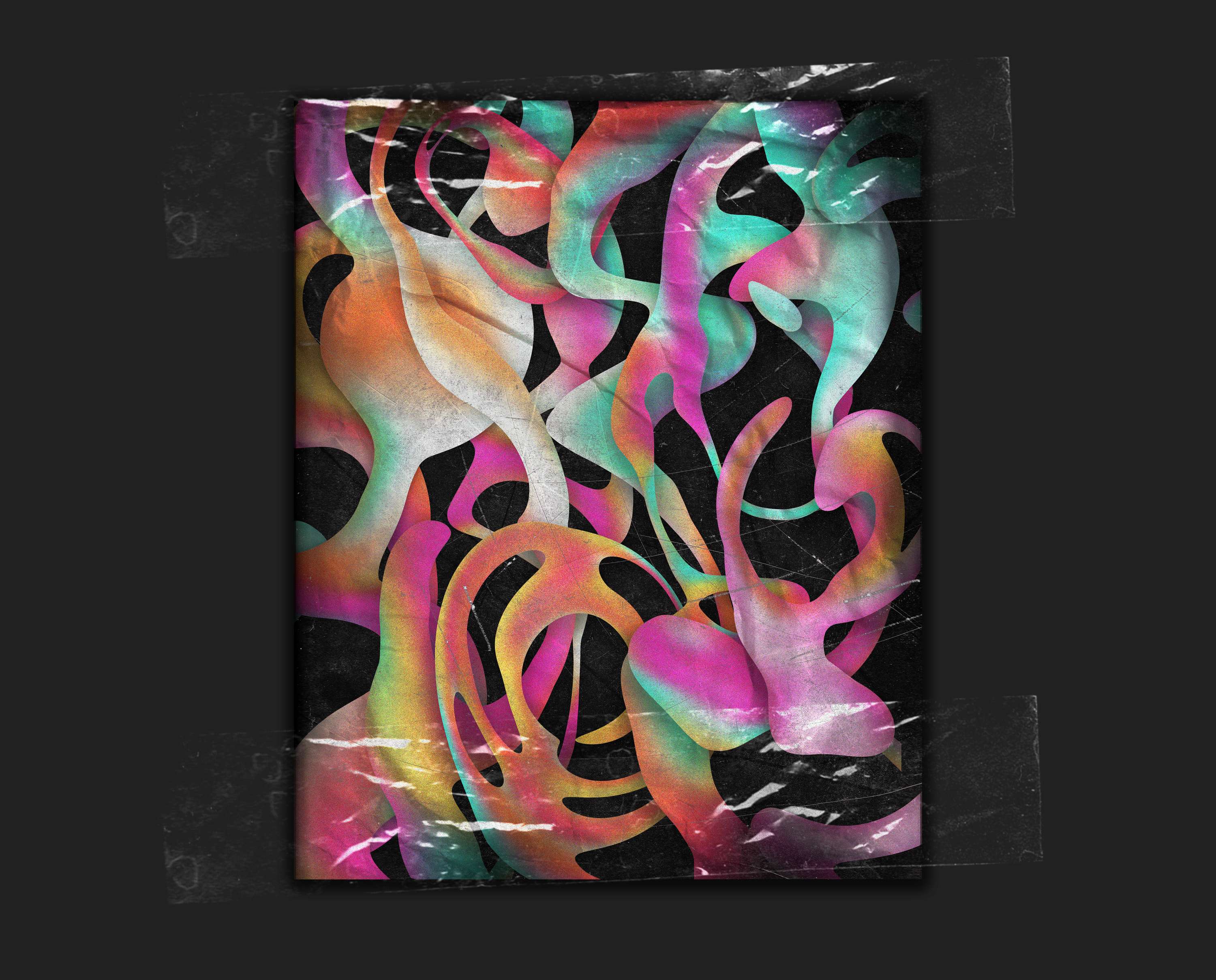 Digital Abstract Artworks by Eleni Karamanoglou