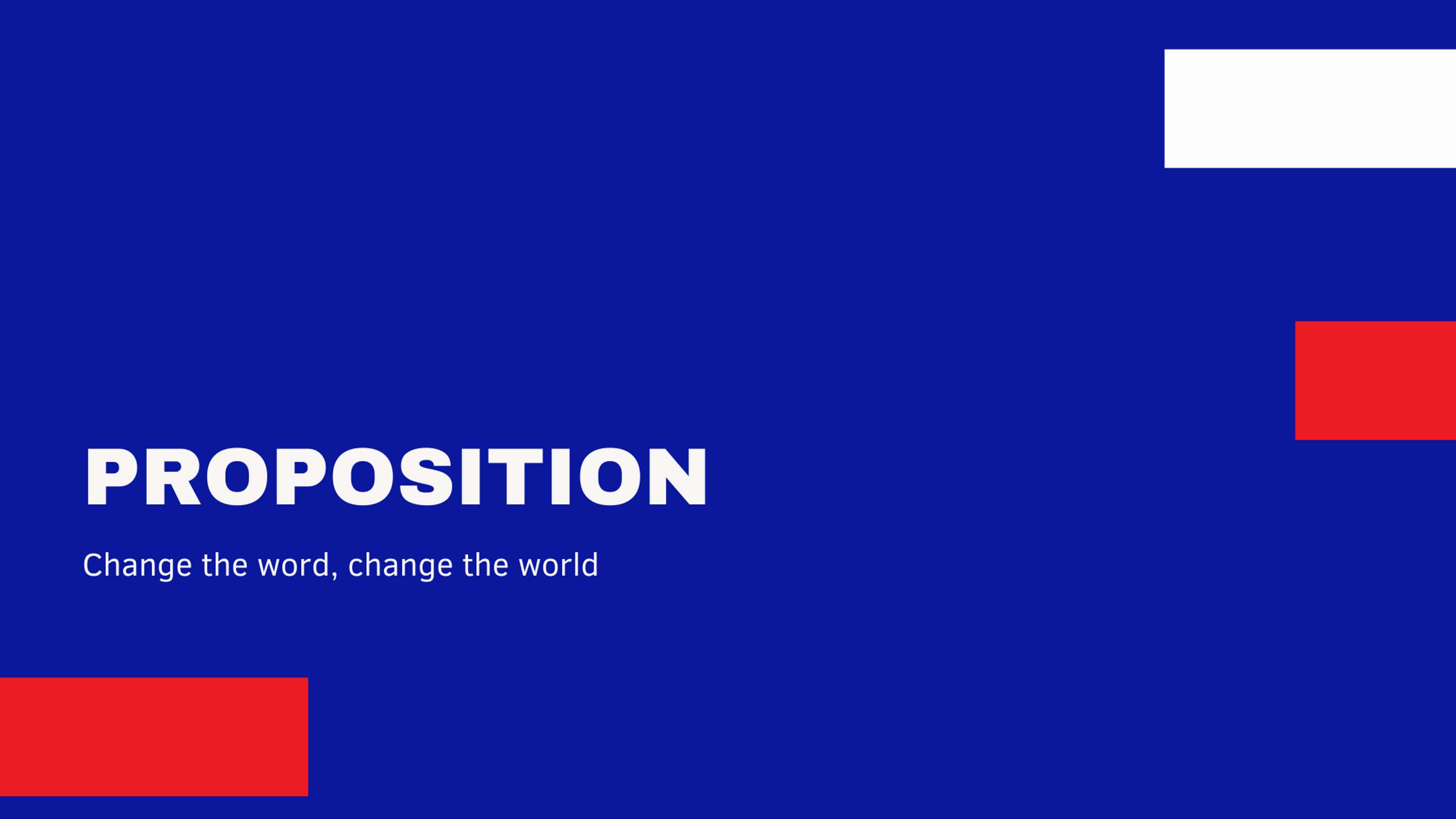 Change the word, change the world by Alice Werrell