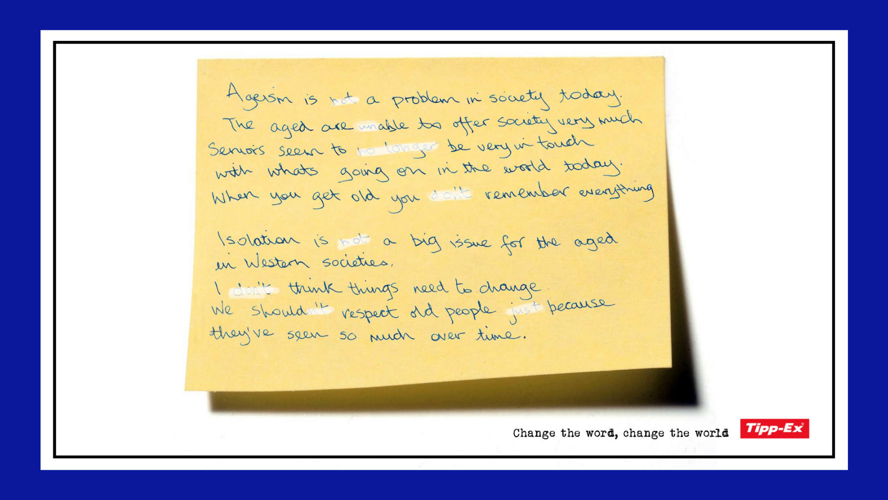 Change the word, change the world by Alice Werrell