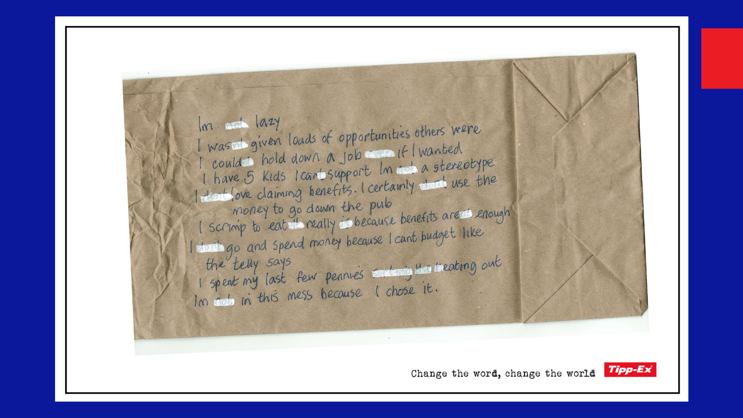 Change the word, change the world by Alice Werrell