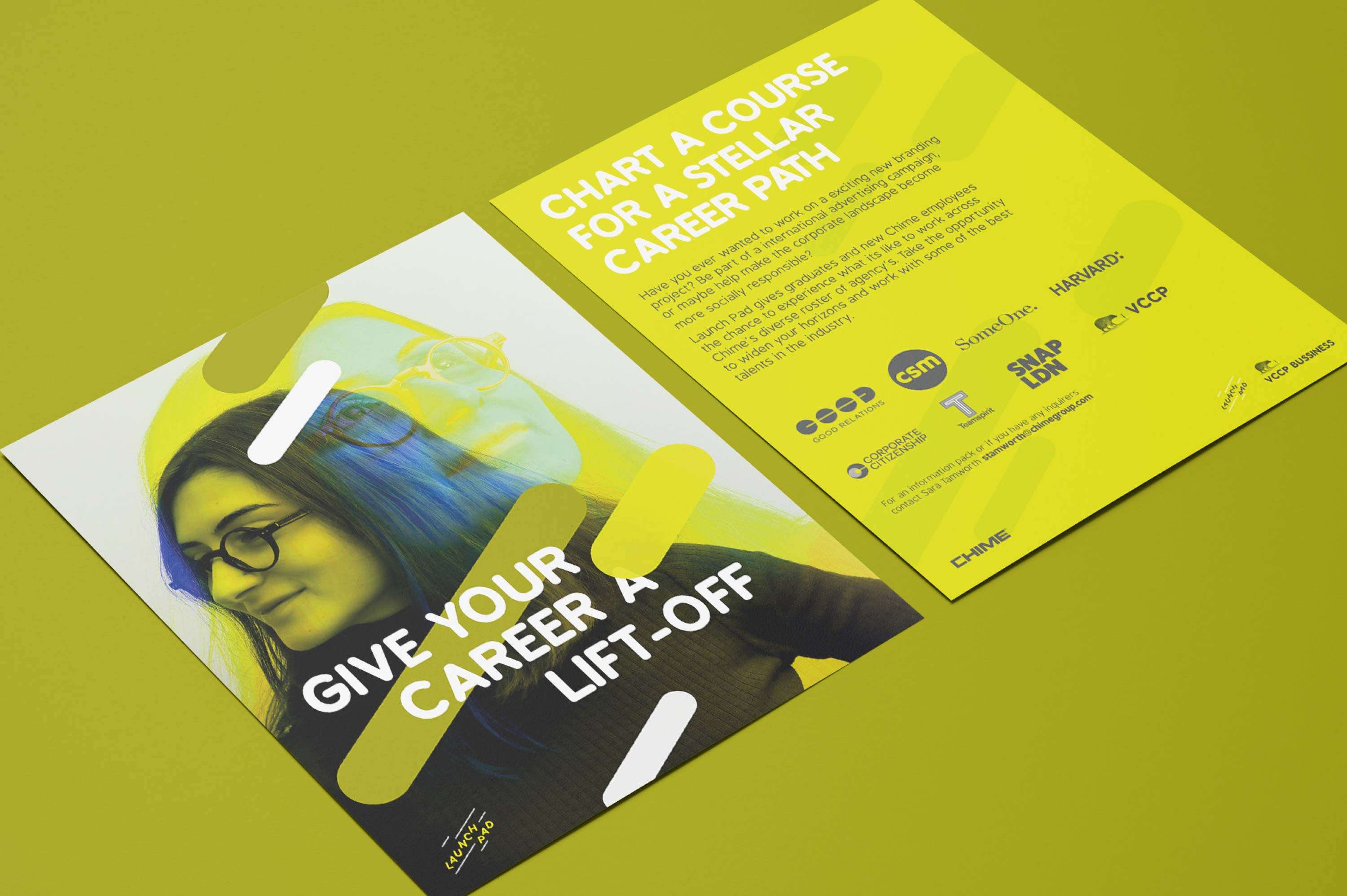 Brand identity for VCCP Launchpad by Joe Childs