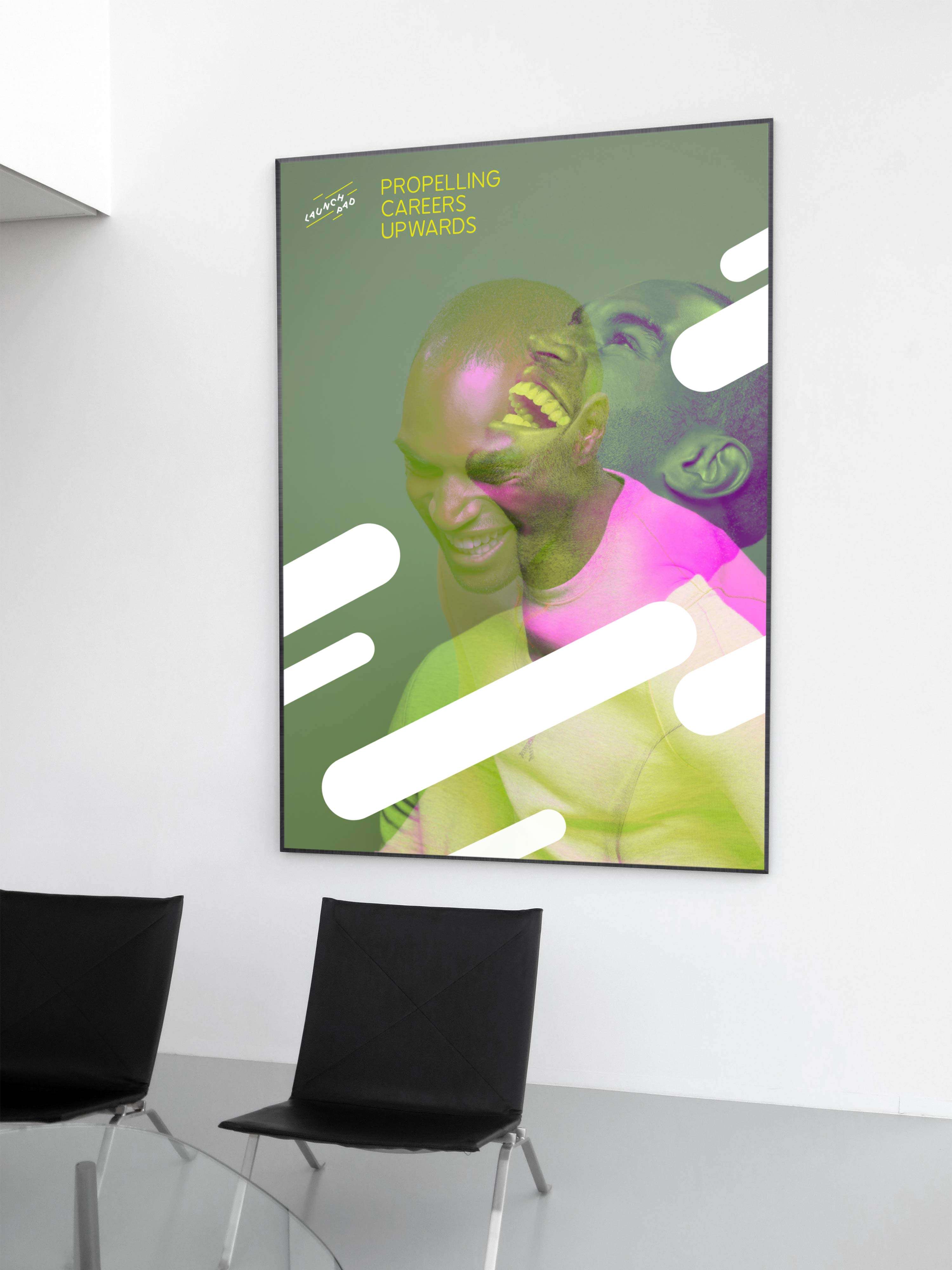 Brand identity for VCCP Launchpad by Joe Childs