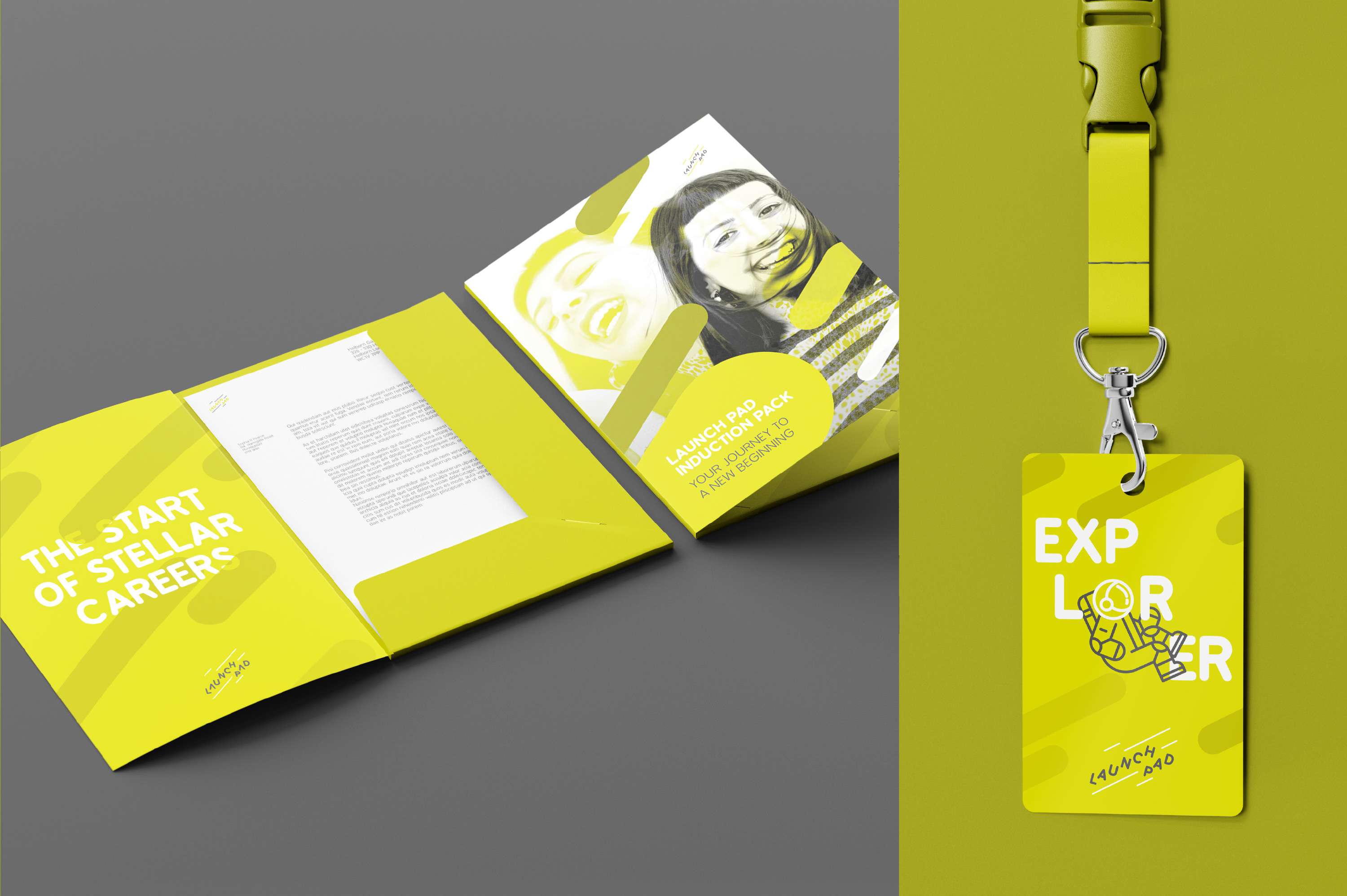 Brand identity for VCCP Launchpad by Joe Childs