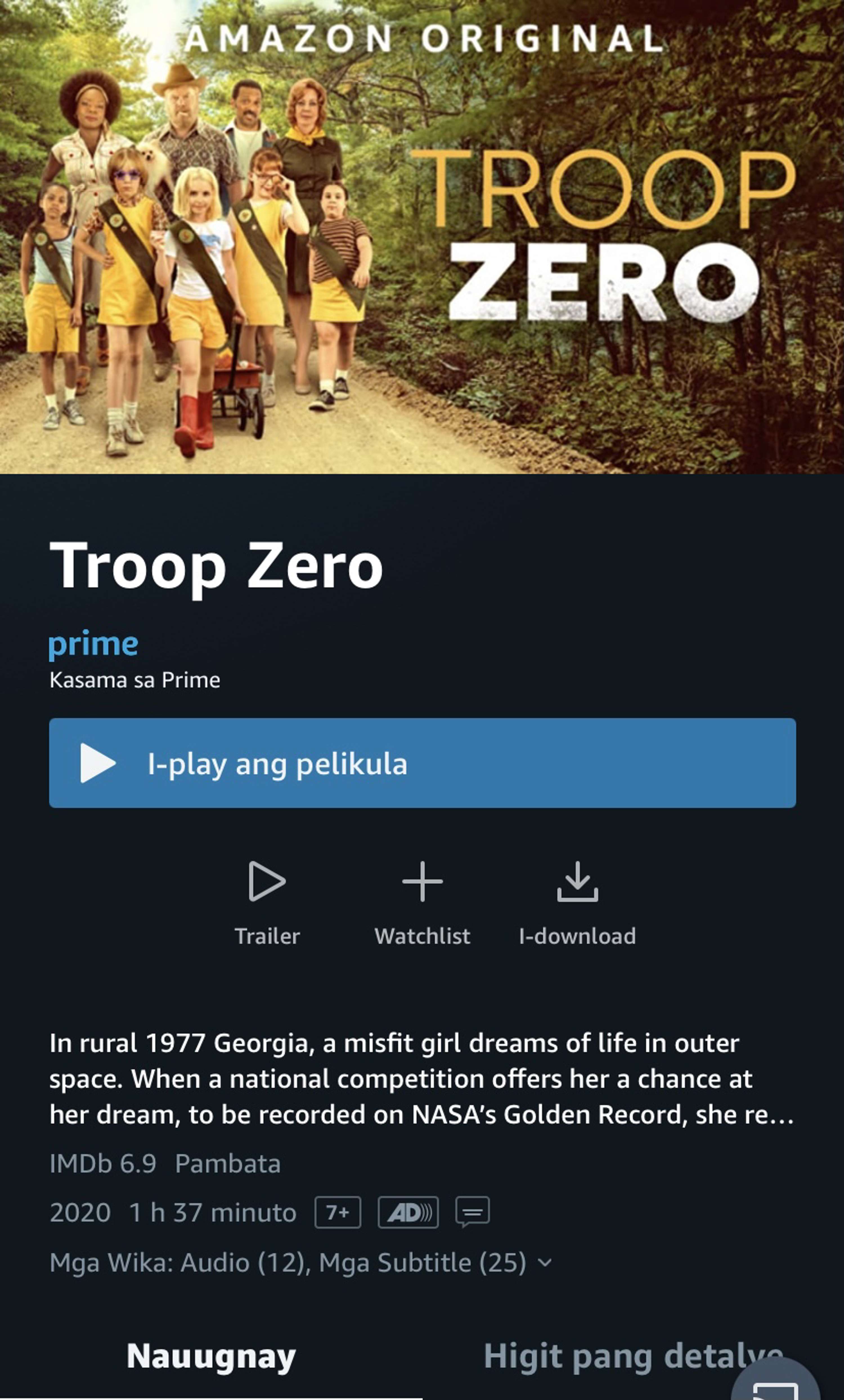 Content work for Amazon Prime by Samantha Portillo-Corodeanu