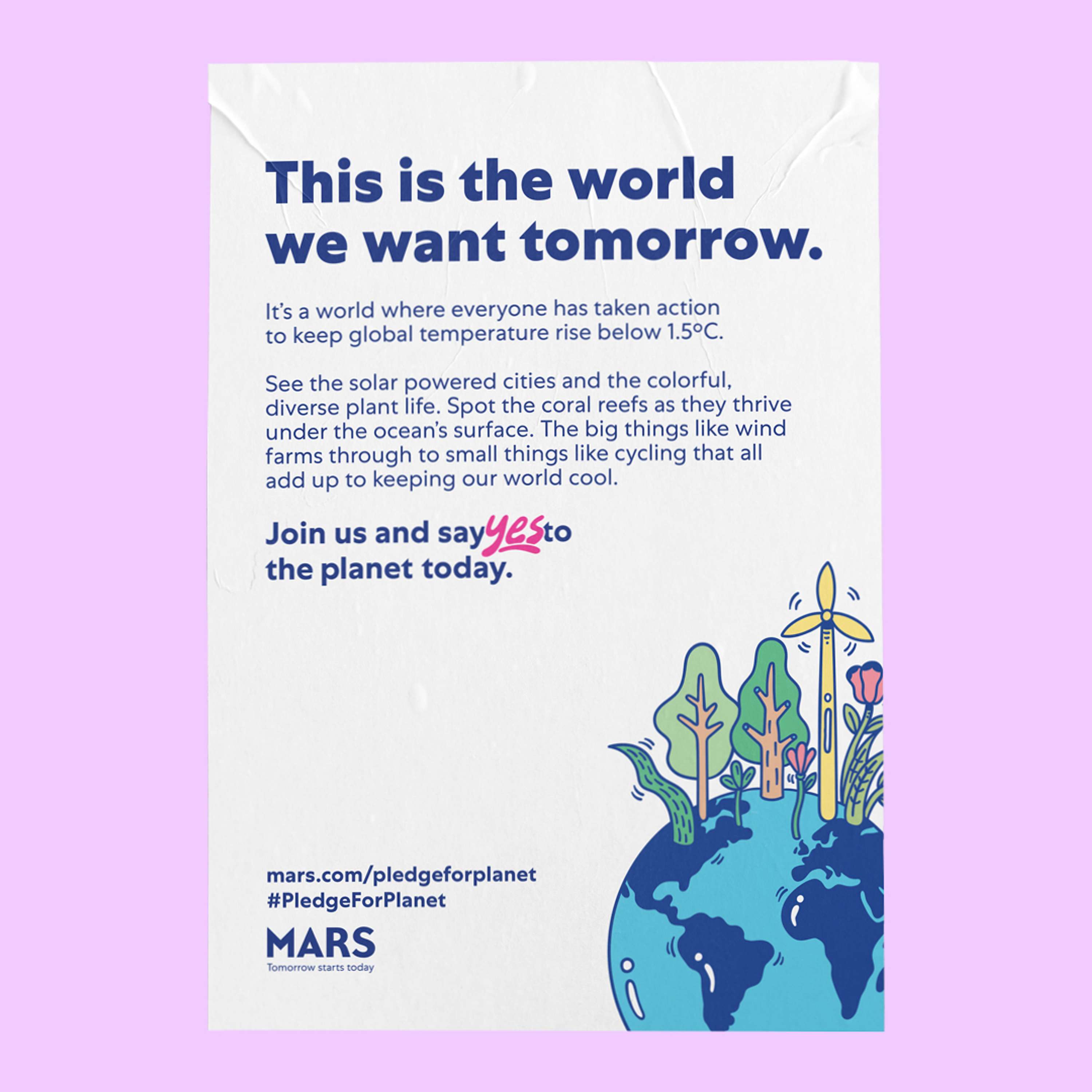 Mars: Pledge For Planet by Revolt London