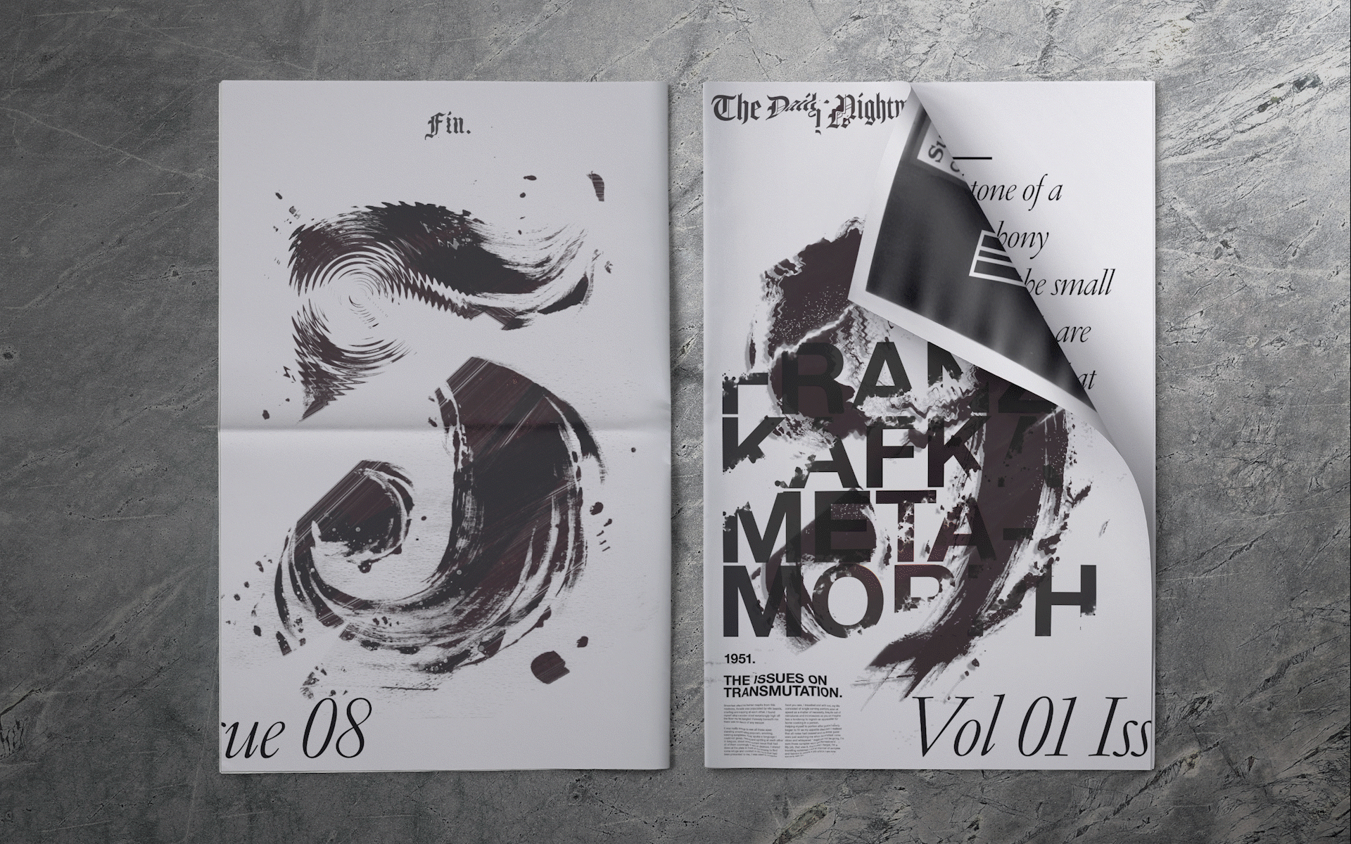 Franz Kafka’s Metamorphosis | Typography by Joshua Neale