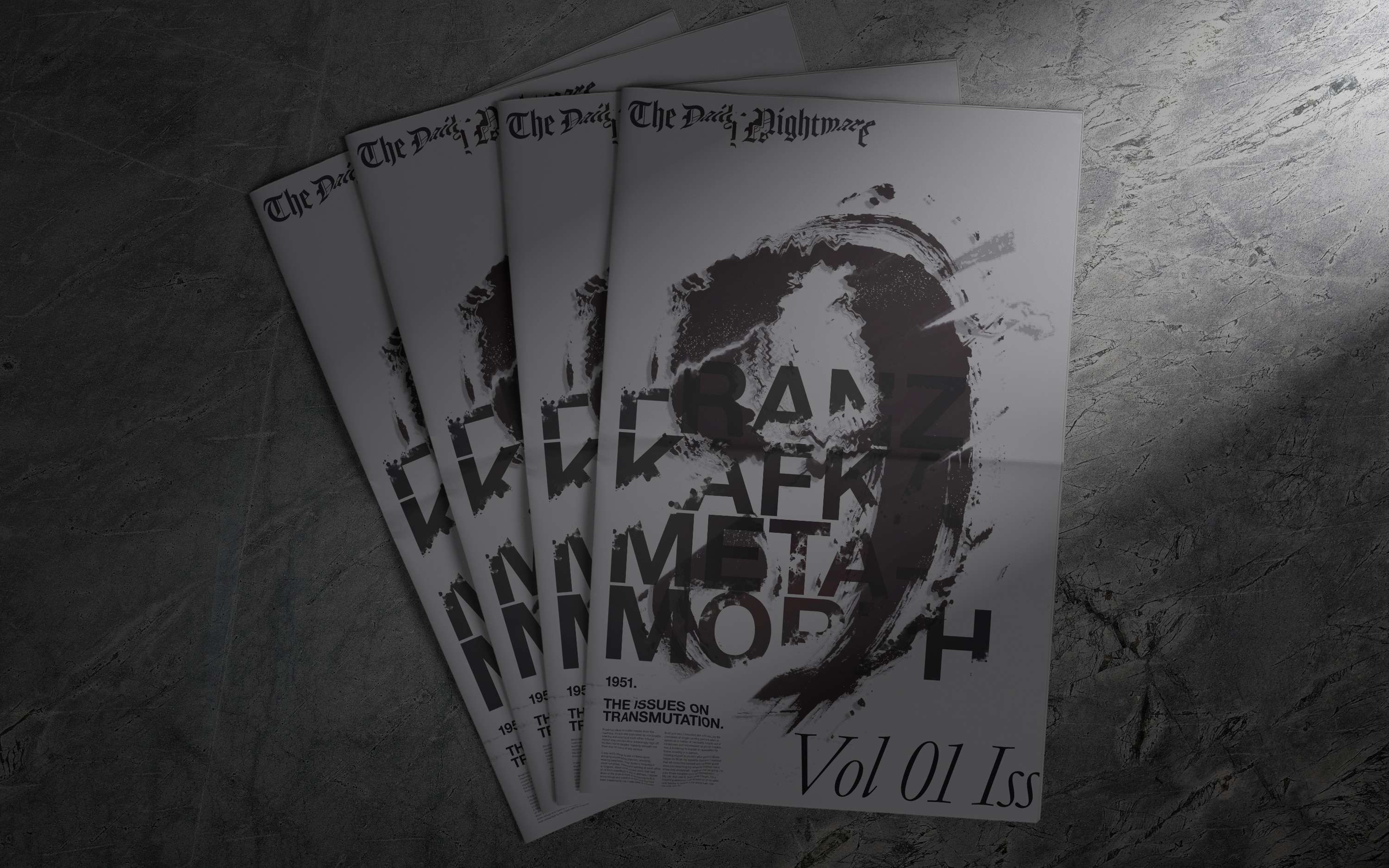 Franz Kafka’s Metamorphosis | Typography by Joshua Neale