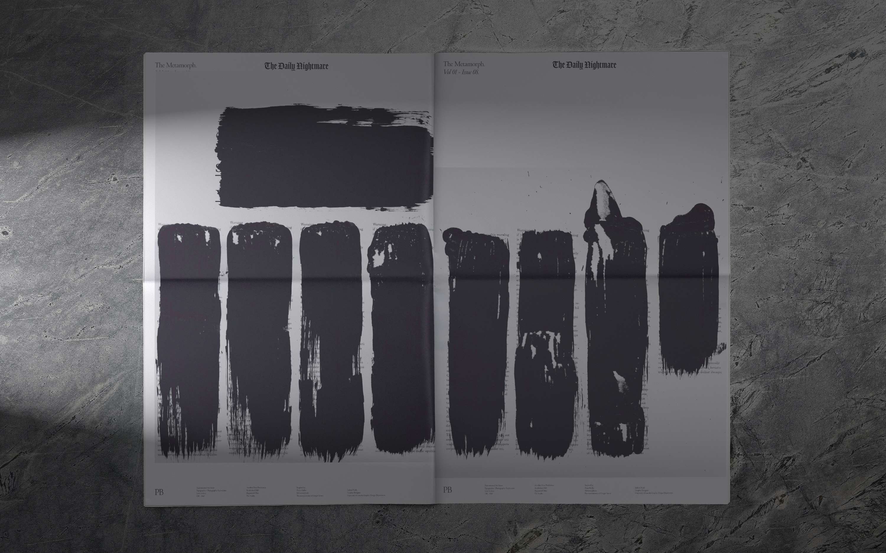 Franz Kafka’s Metamorphosis | Typography by Joshua Neale