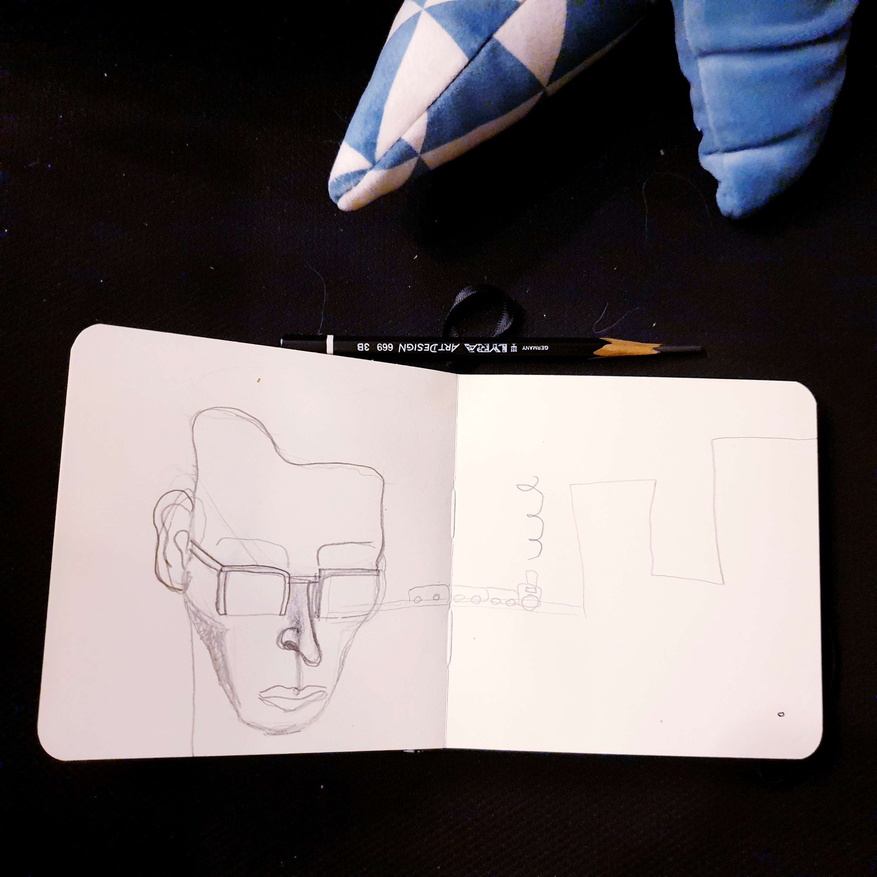 Abstract portrait by Alice O.