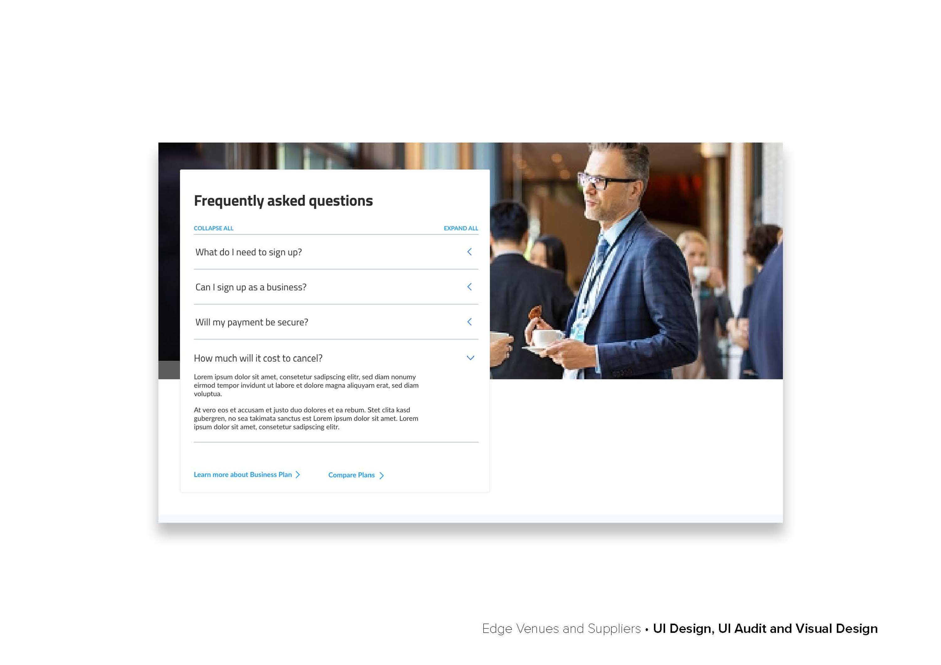 UI Design, UI Audit and Visual Design by Charlotte Miller