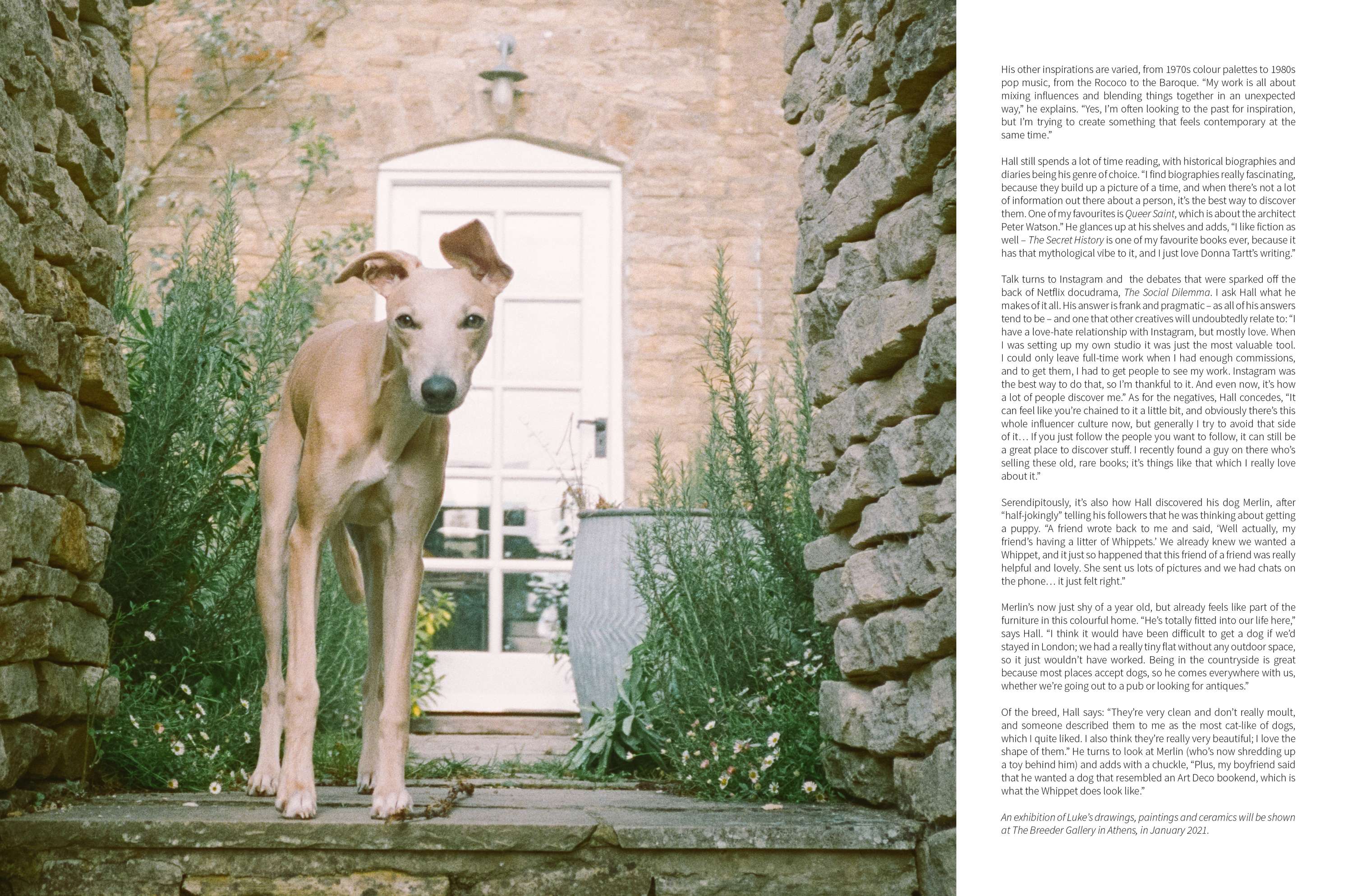 LUKE EDWARD HALL by julian victoria