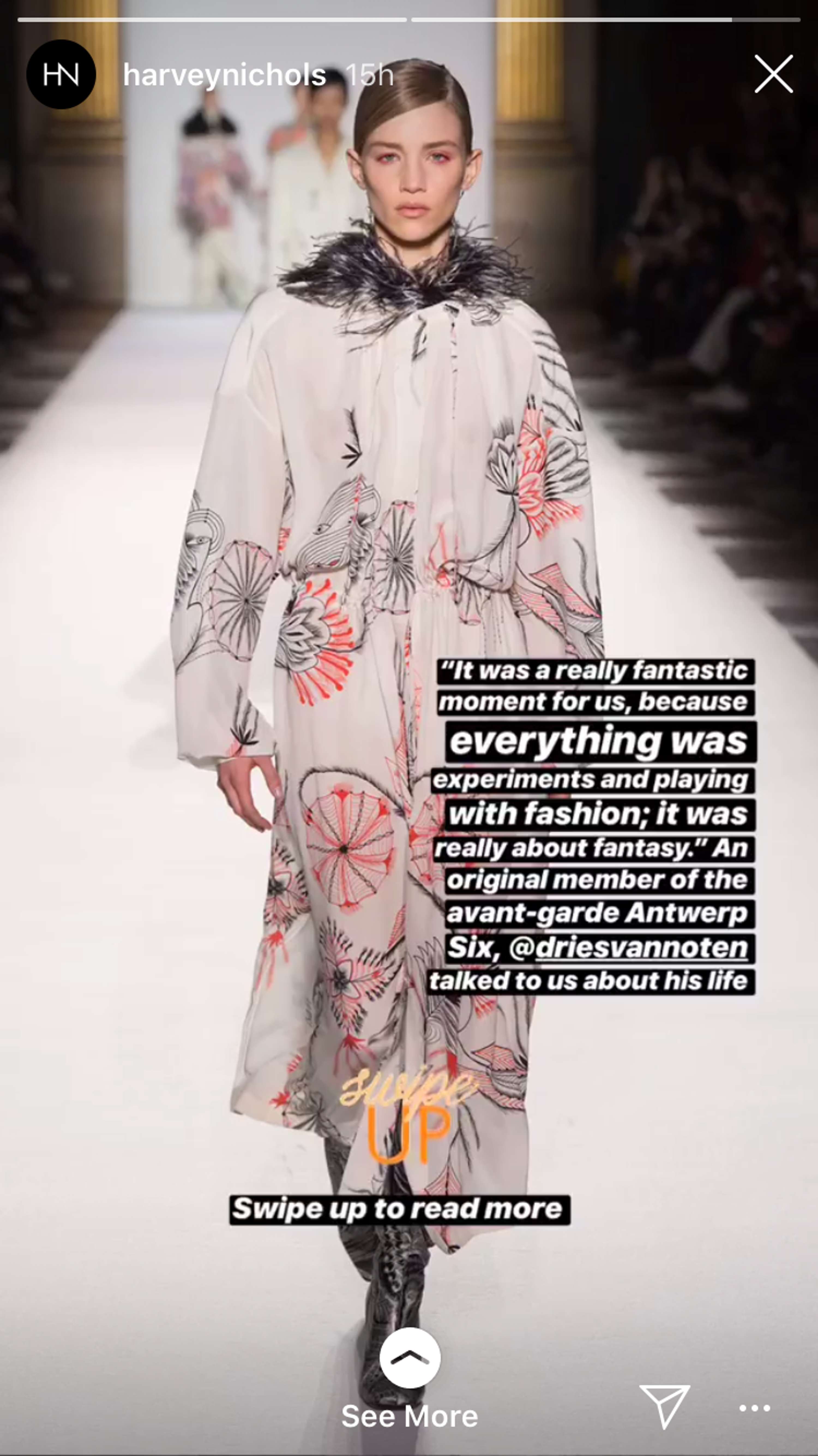 Dries Van Noten -  interview and multi-channel campaign by Mischa Smith