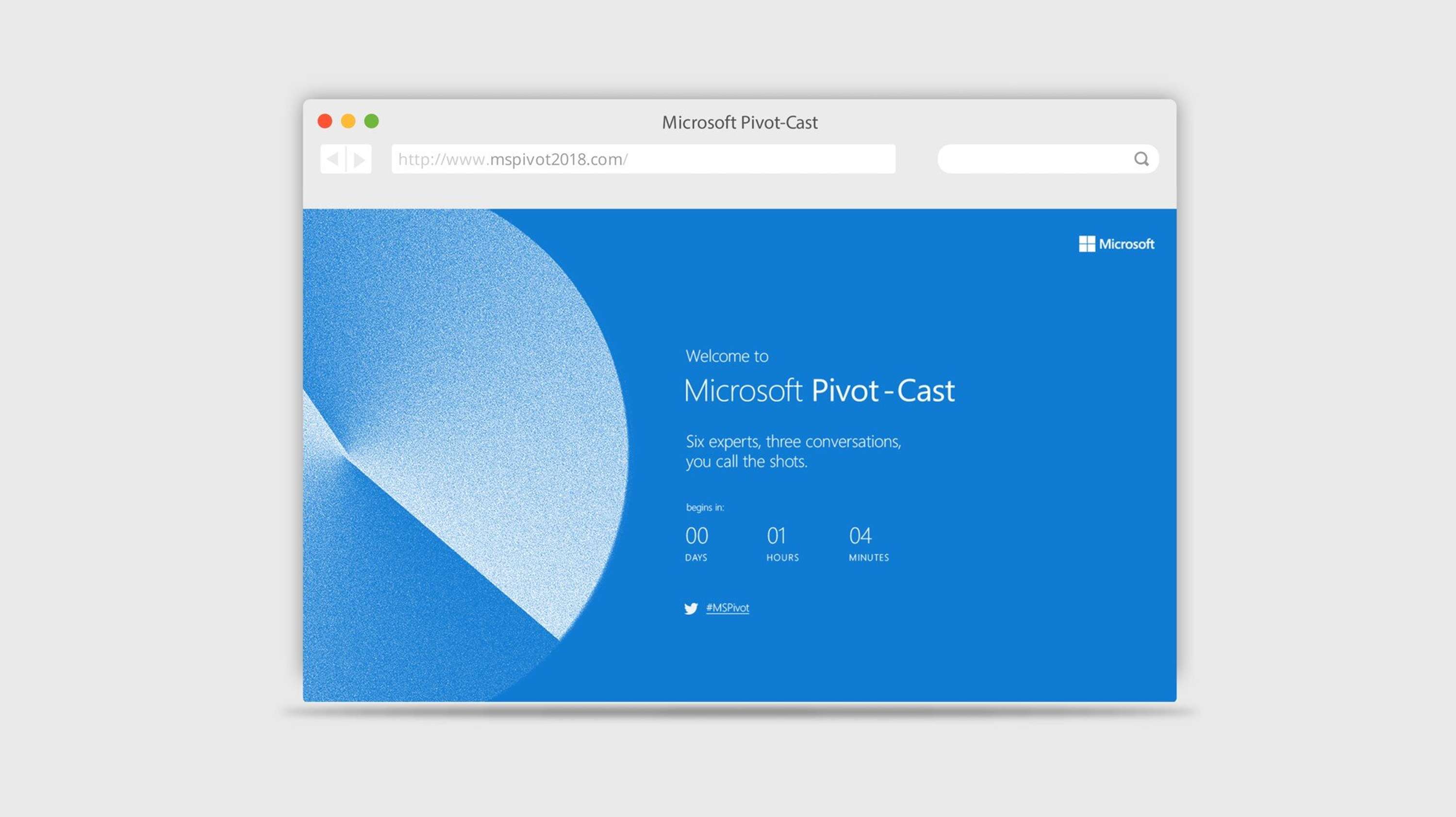 Microsoft Pivot by San Sharma