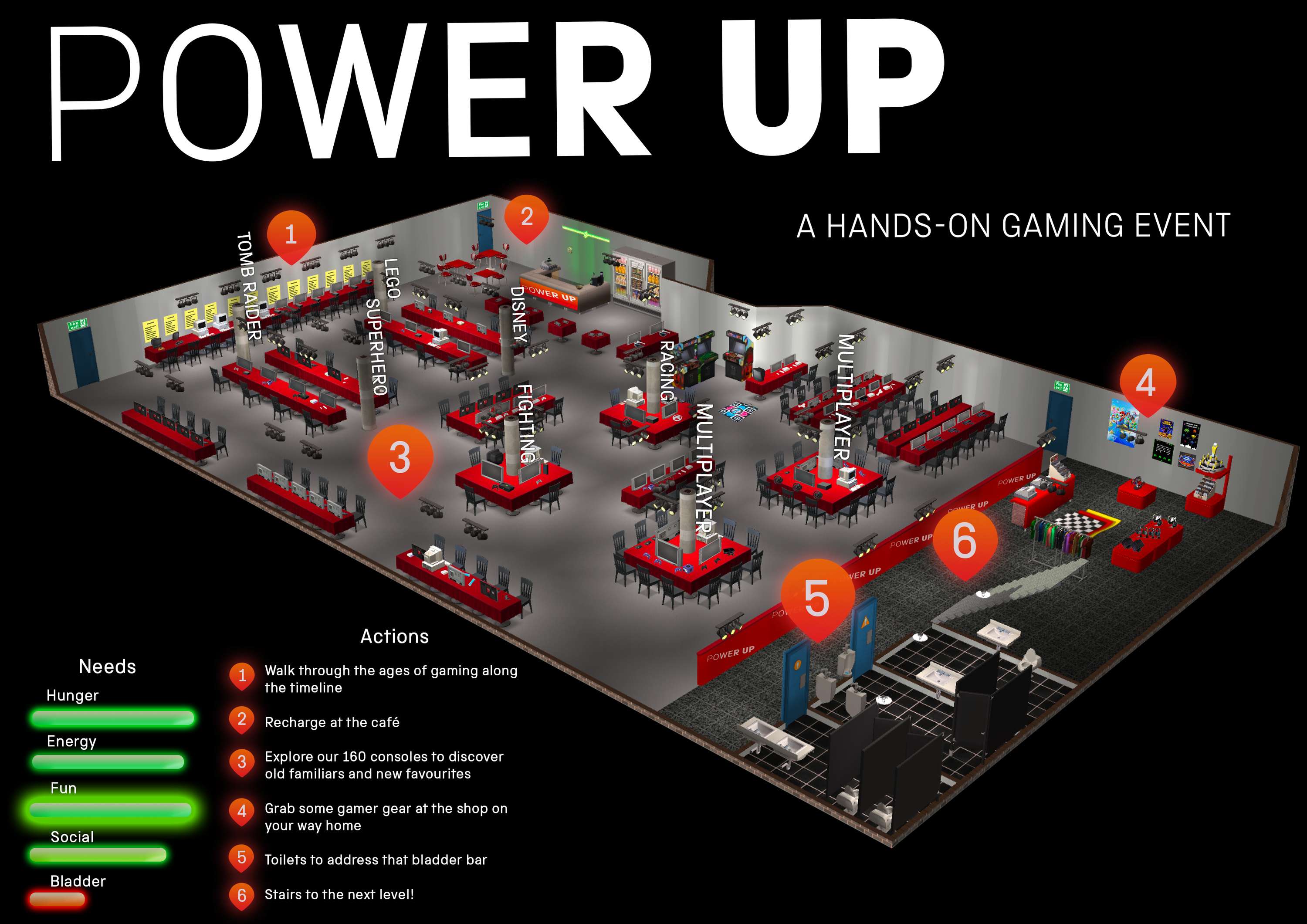 Power Up Map by Will Butterworth