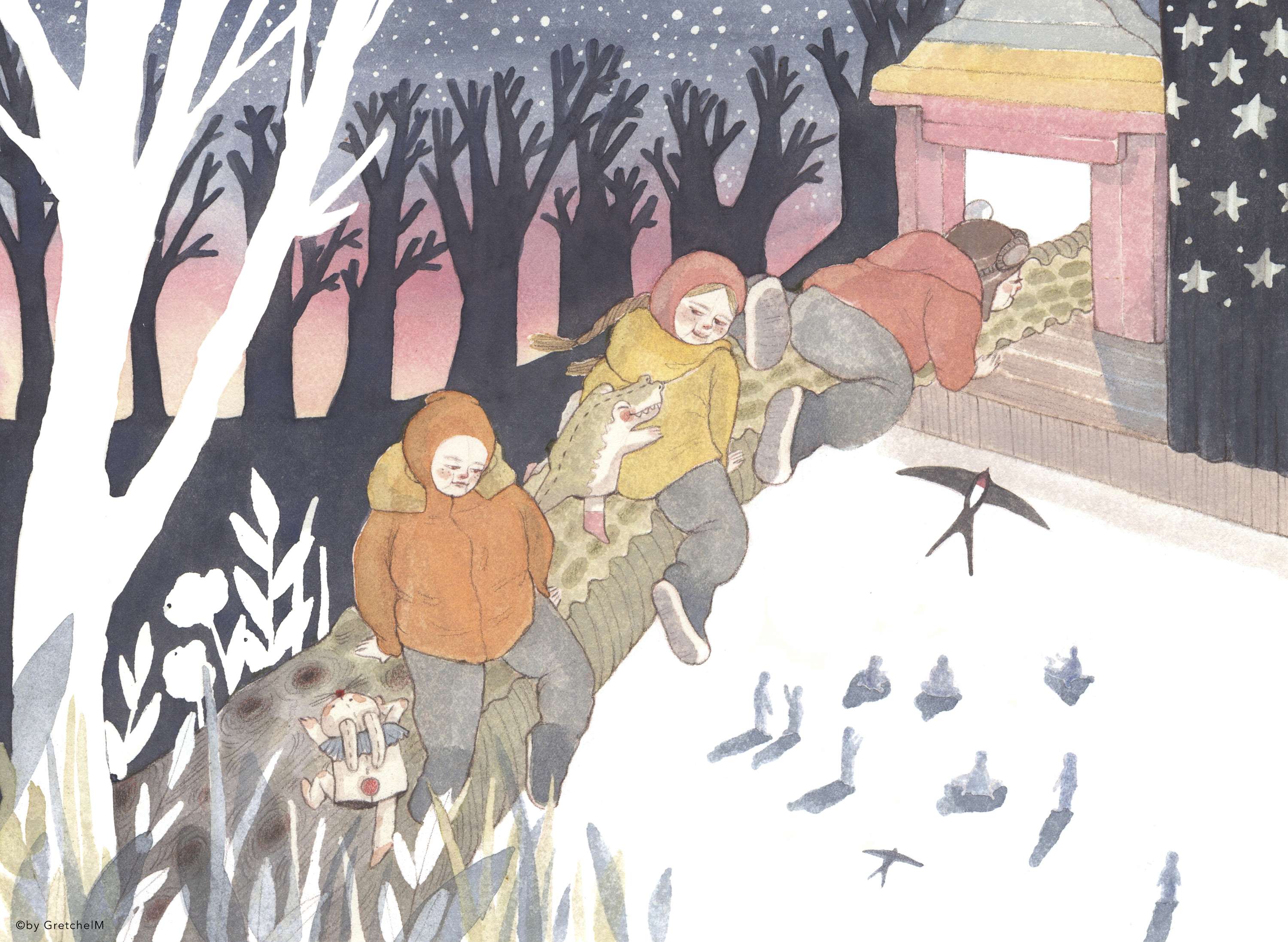 Inside the scenes by Greta Maruzza