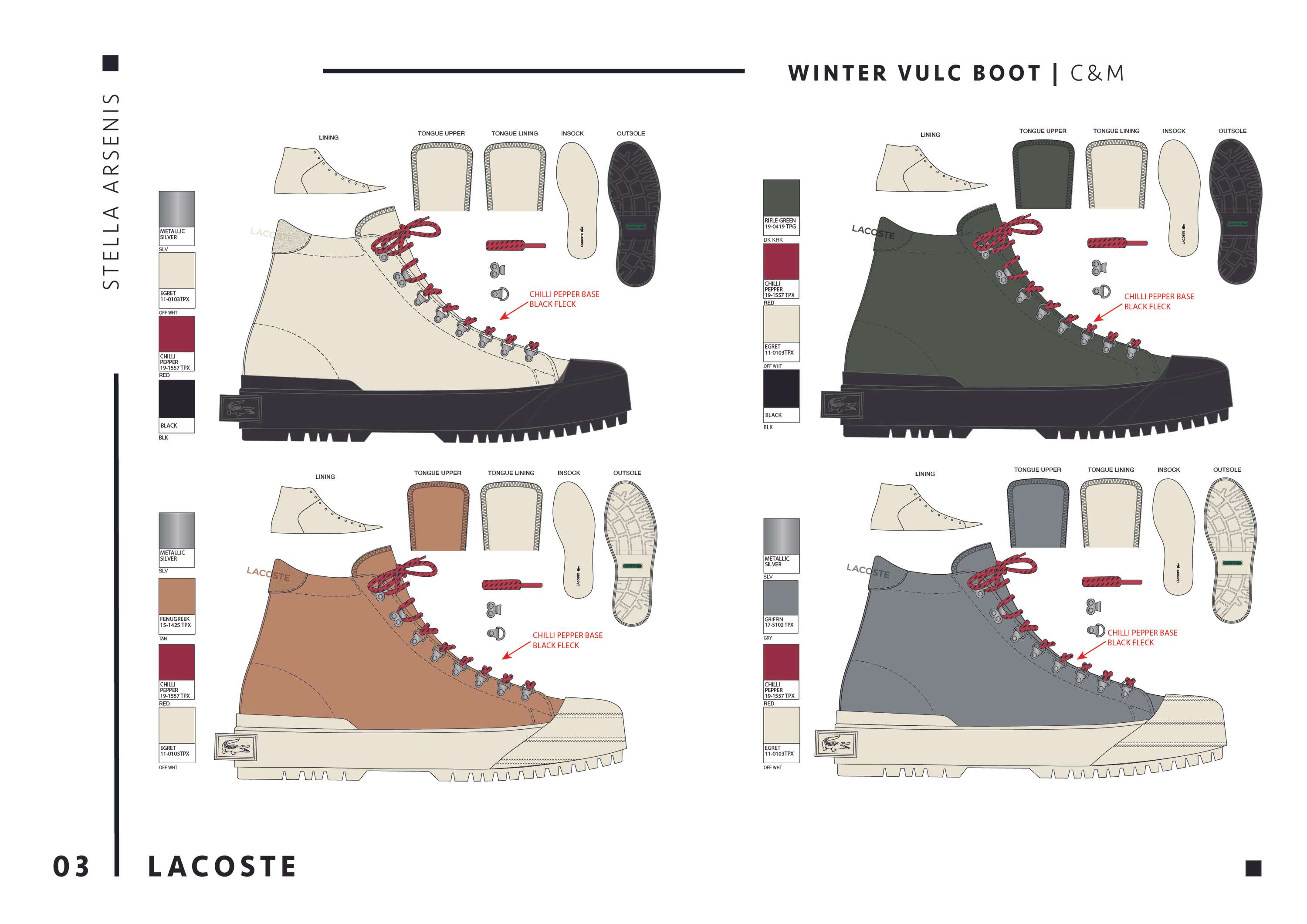 Lacoste | Winter Vulc Boot by Stella Arsenis