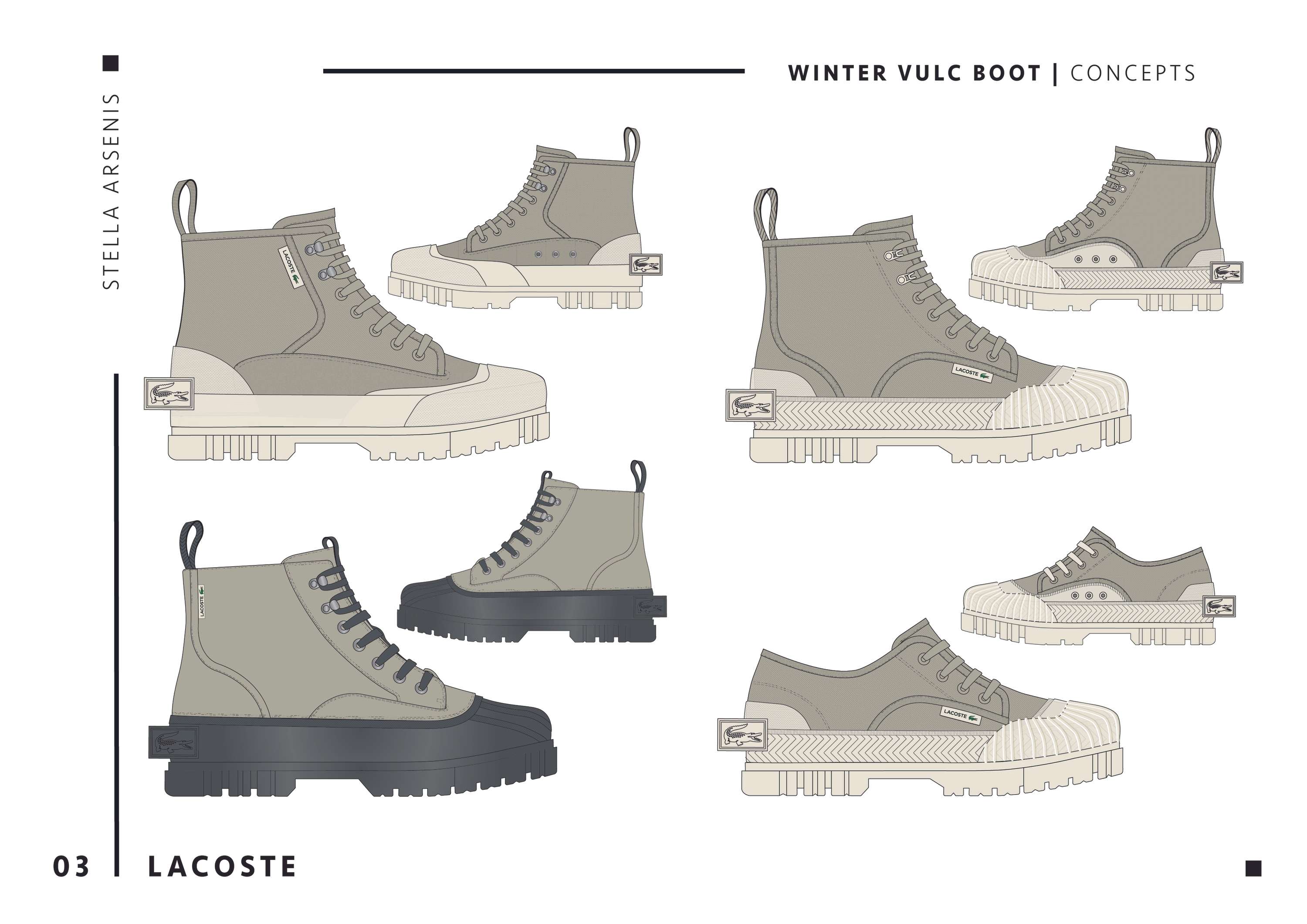 Lacoste | Winter Vulc Boot by Stella Arsenis