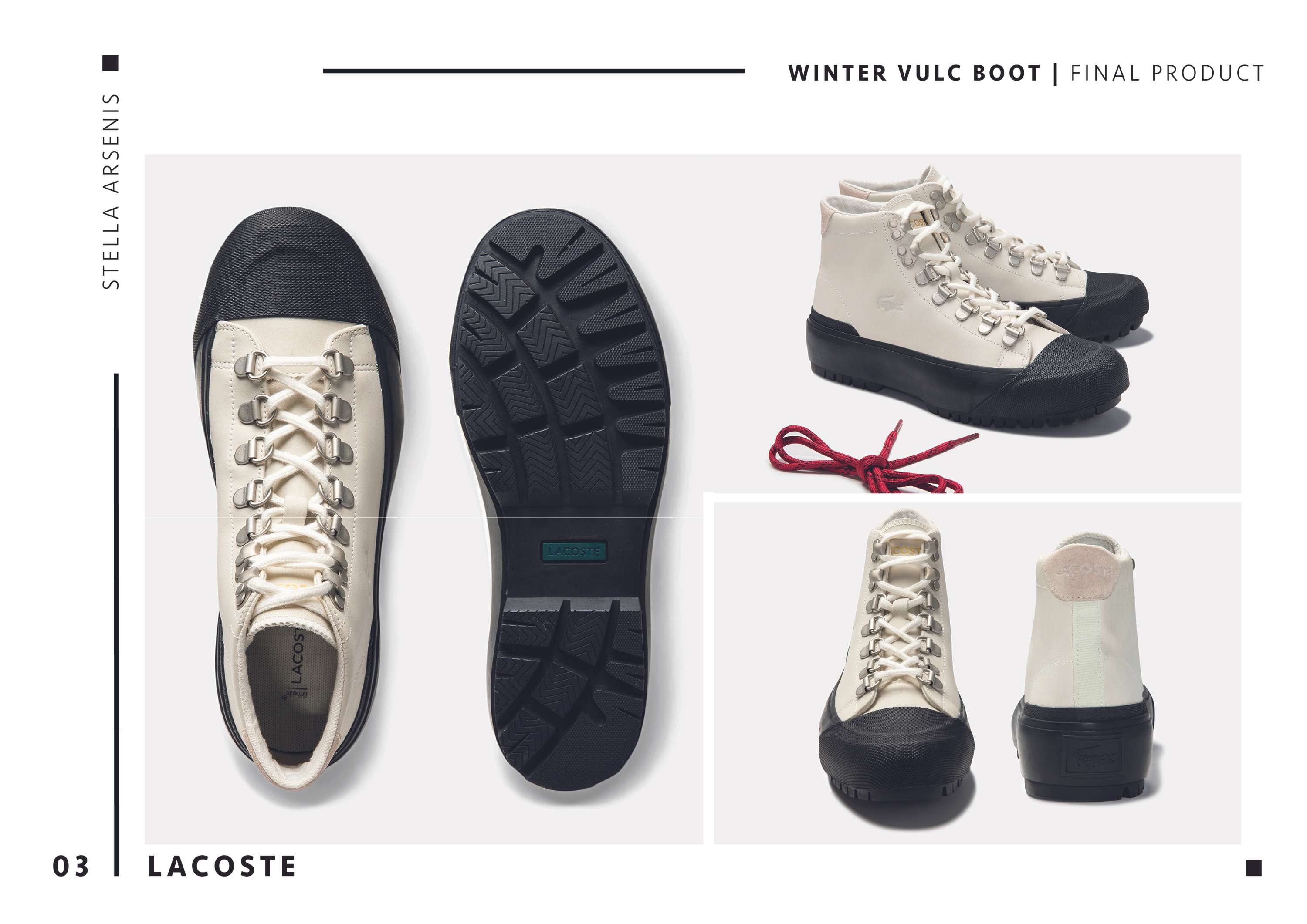 Lacoste | Winter Vulc Boot by Stella Arsenis