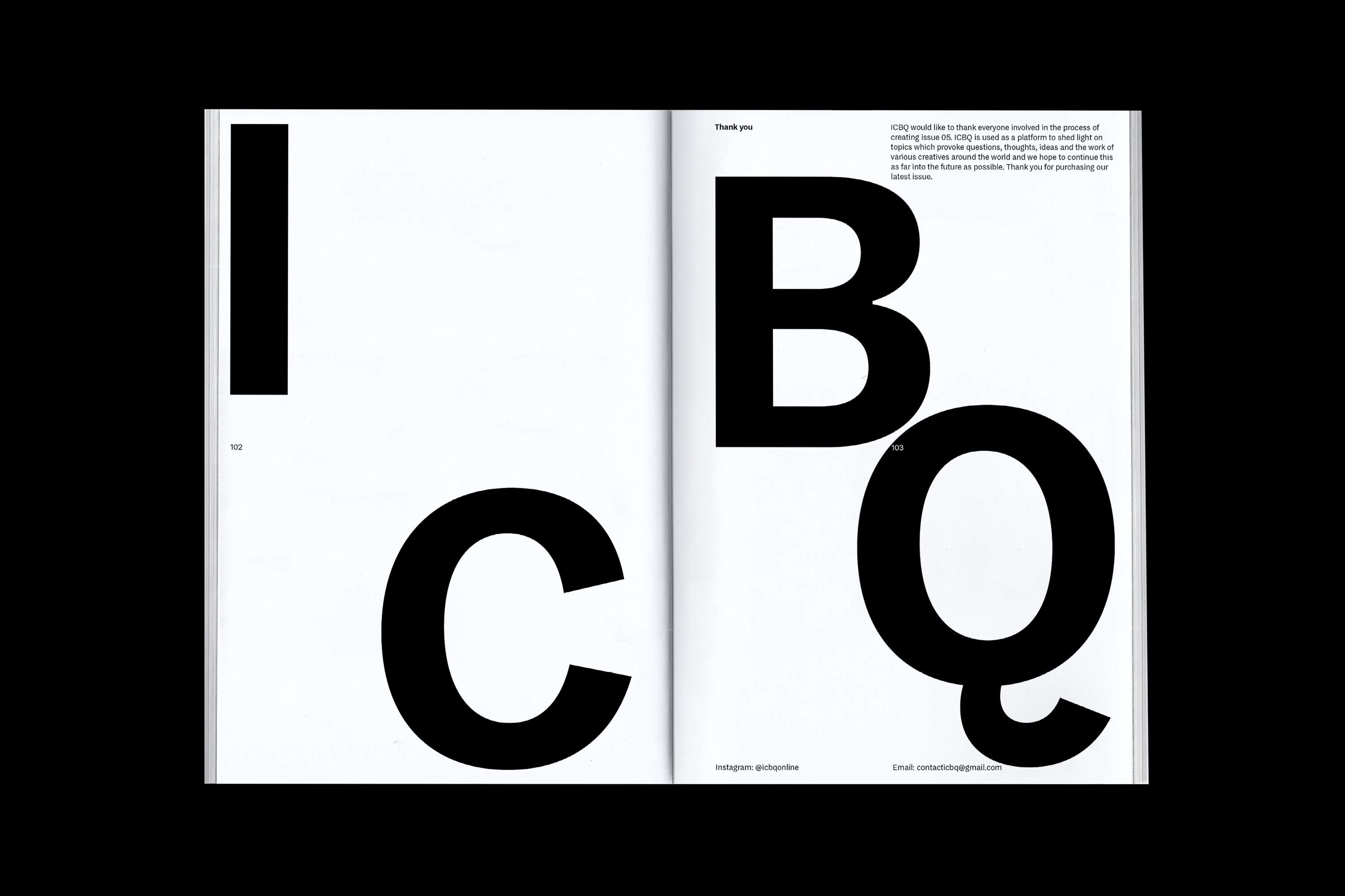 ICBQ Issue 05 by Thomas Heath