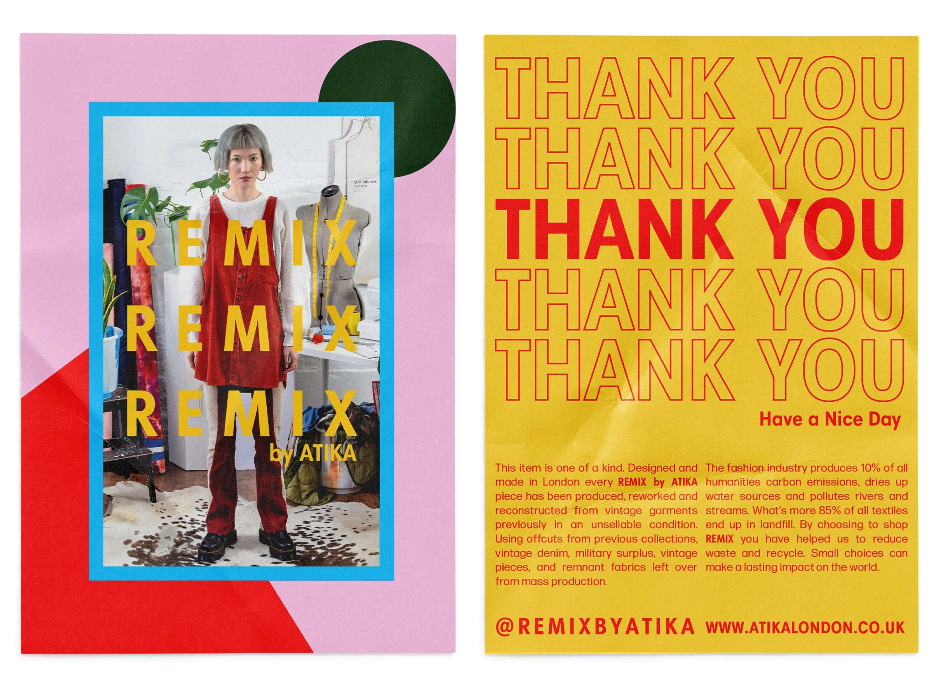 REMIX by ATIKA SS20 - Identity & E-Commerce Platform by Samuel Sutton