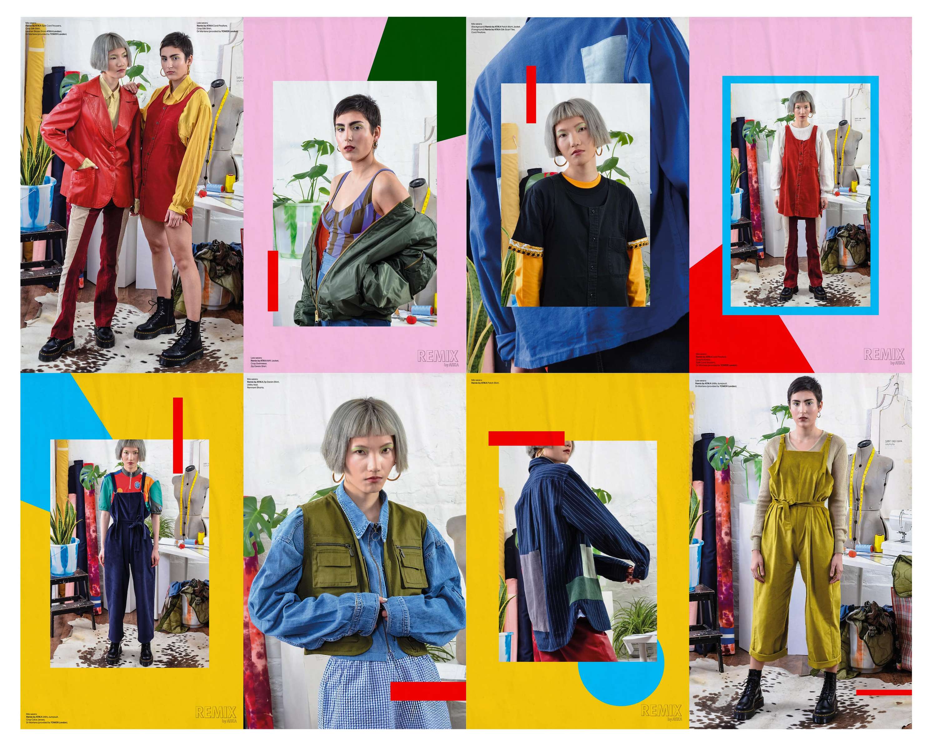 REMIX by ATIKA SS20 - Identity & E-Commerce Platform by Samuel Sutton