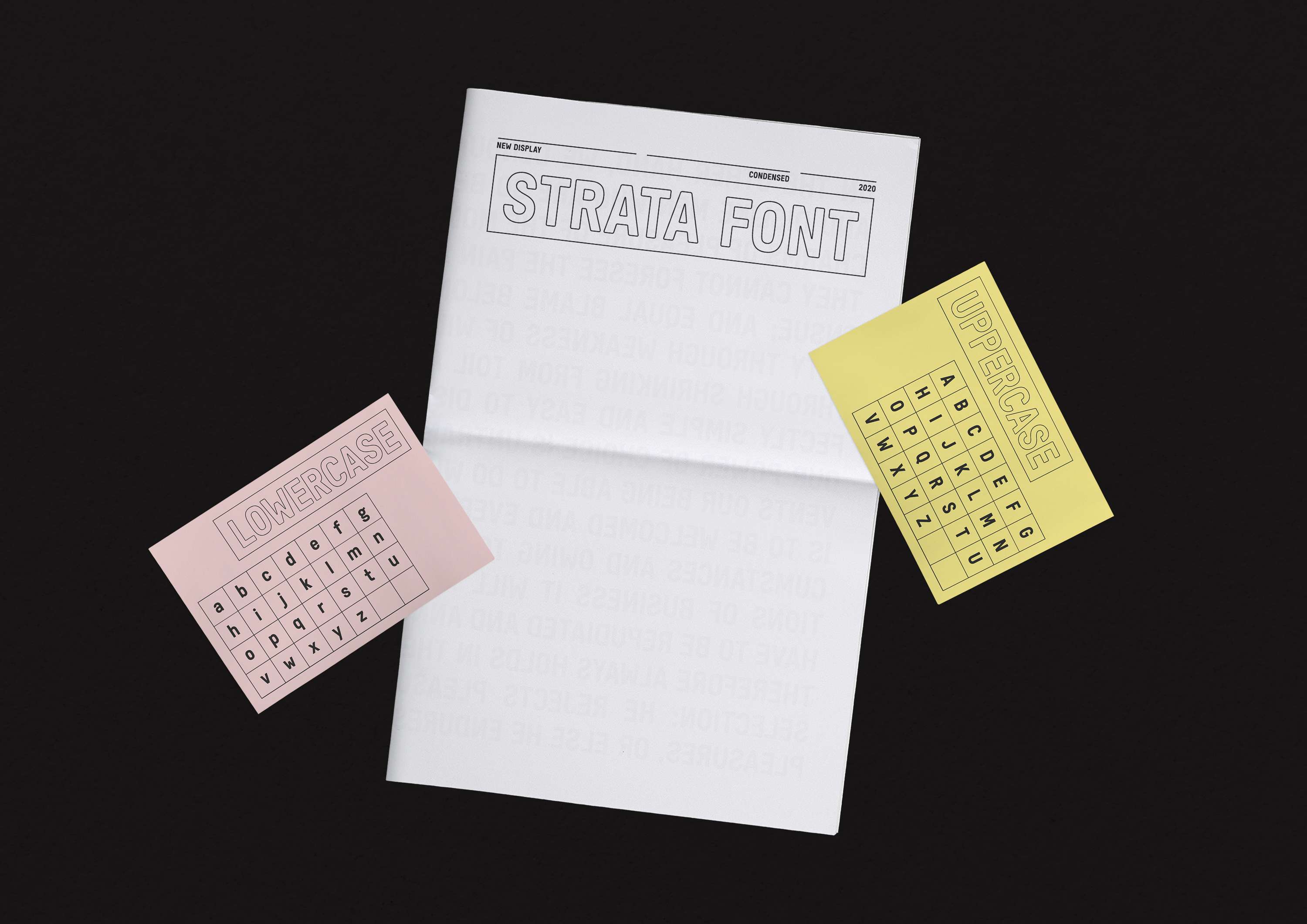 STRATA FONT by Grazia Campanella