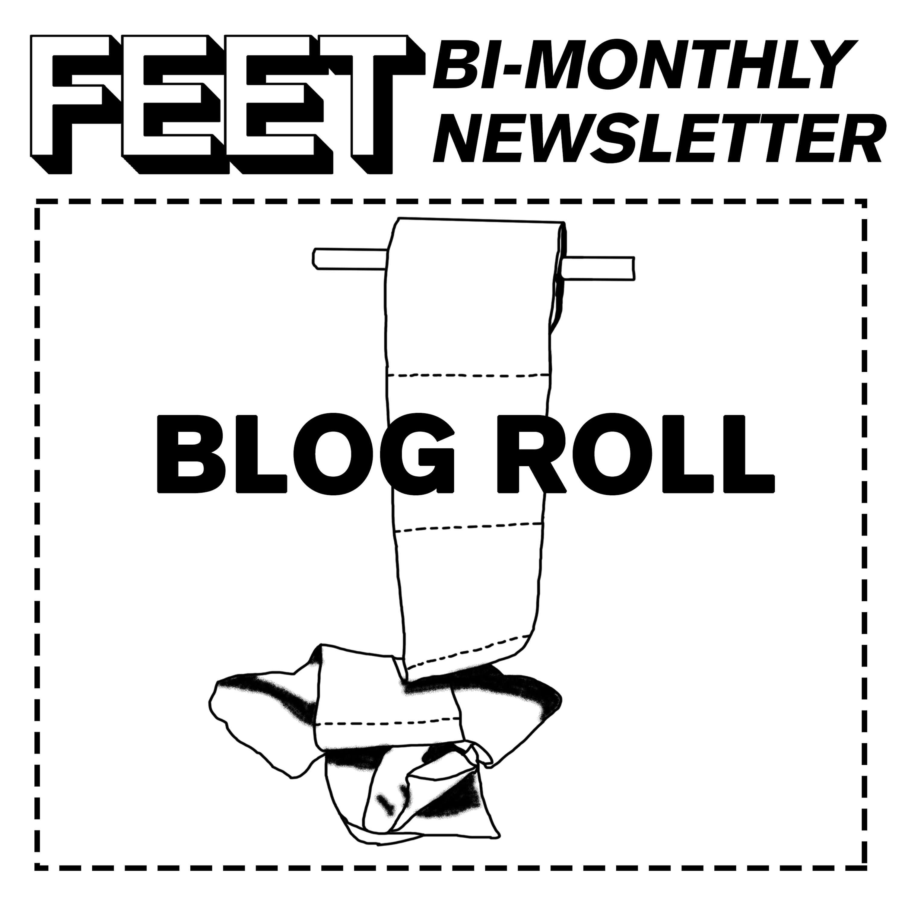 BLOG ROLL Bi Weekly Newsletter Design by George Haverson