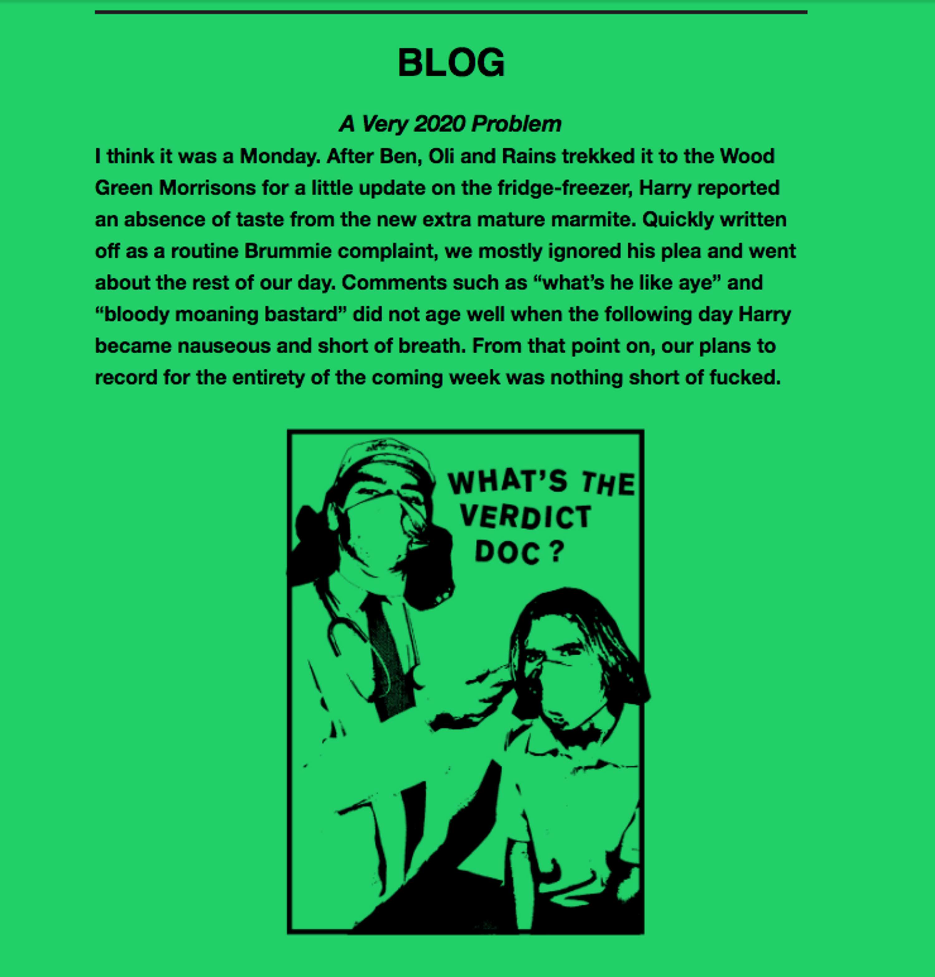 BLOG ROLL Bi Weekly Newsletter Design by George Haverson