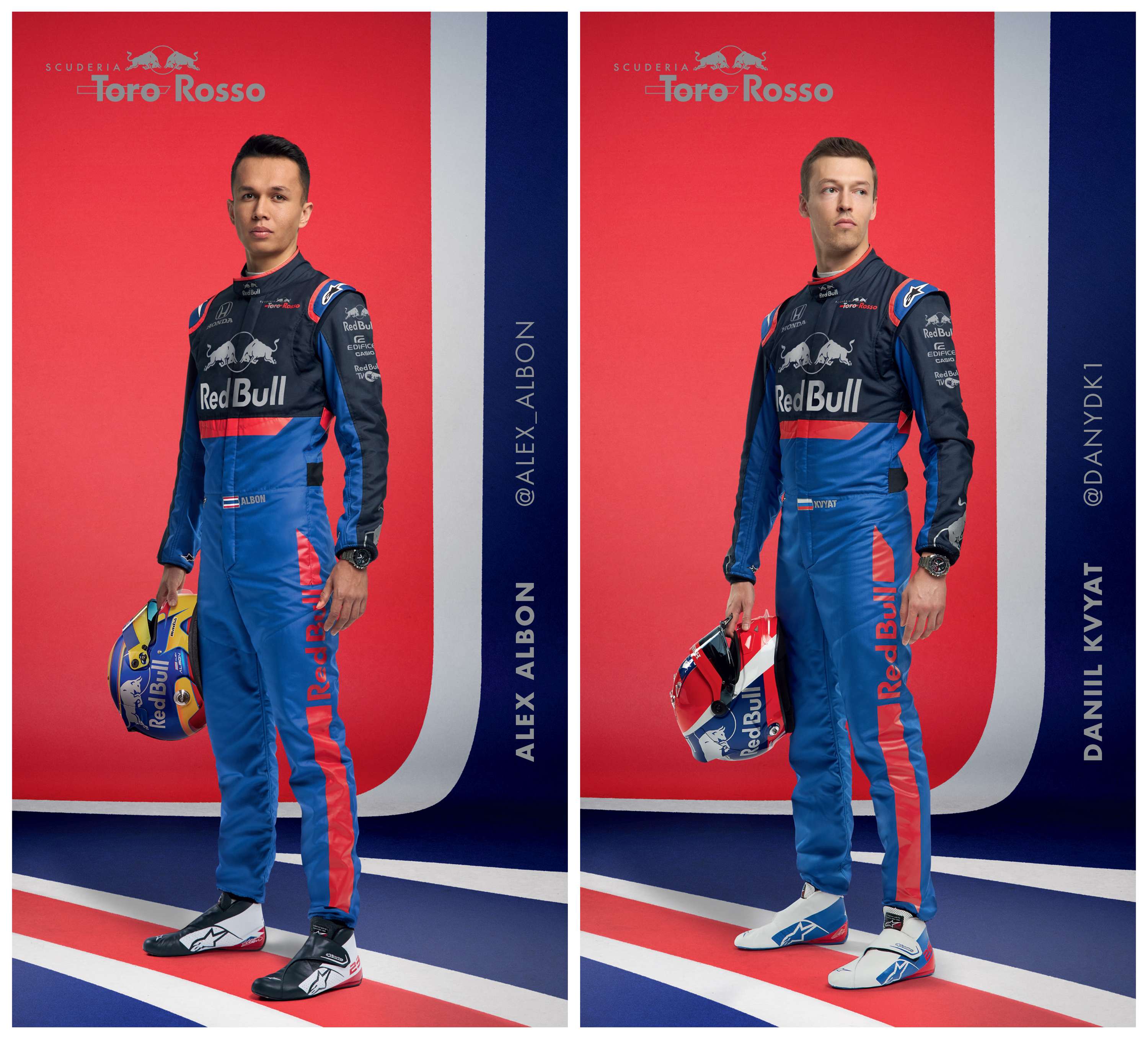 Scuderia Toro Rosso Driver Shoot by Charlie Pinder