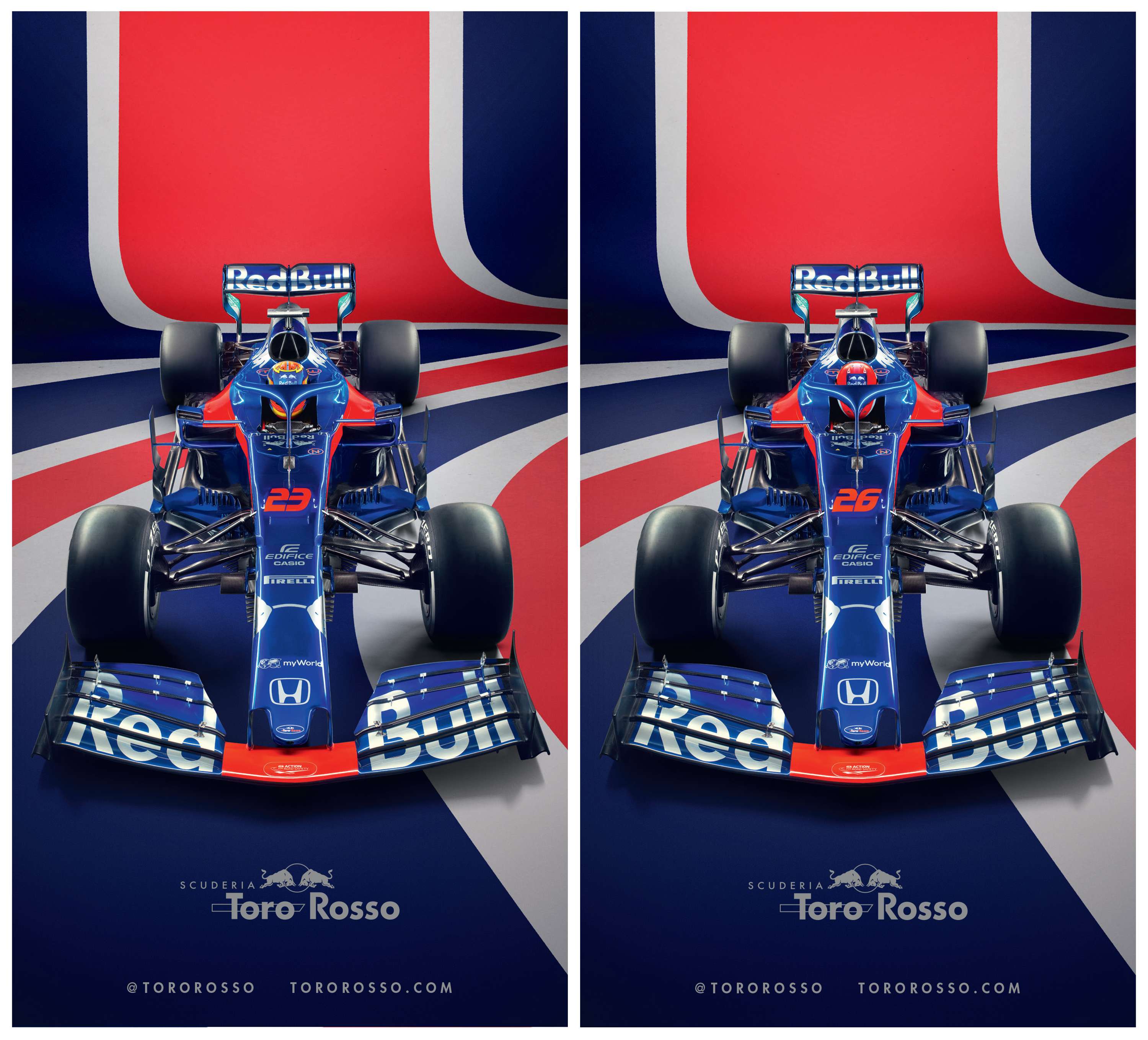 Scuderia Toro Rosso Driver Shoot by Charlie Pinder