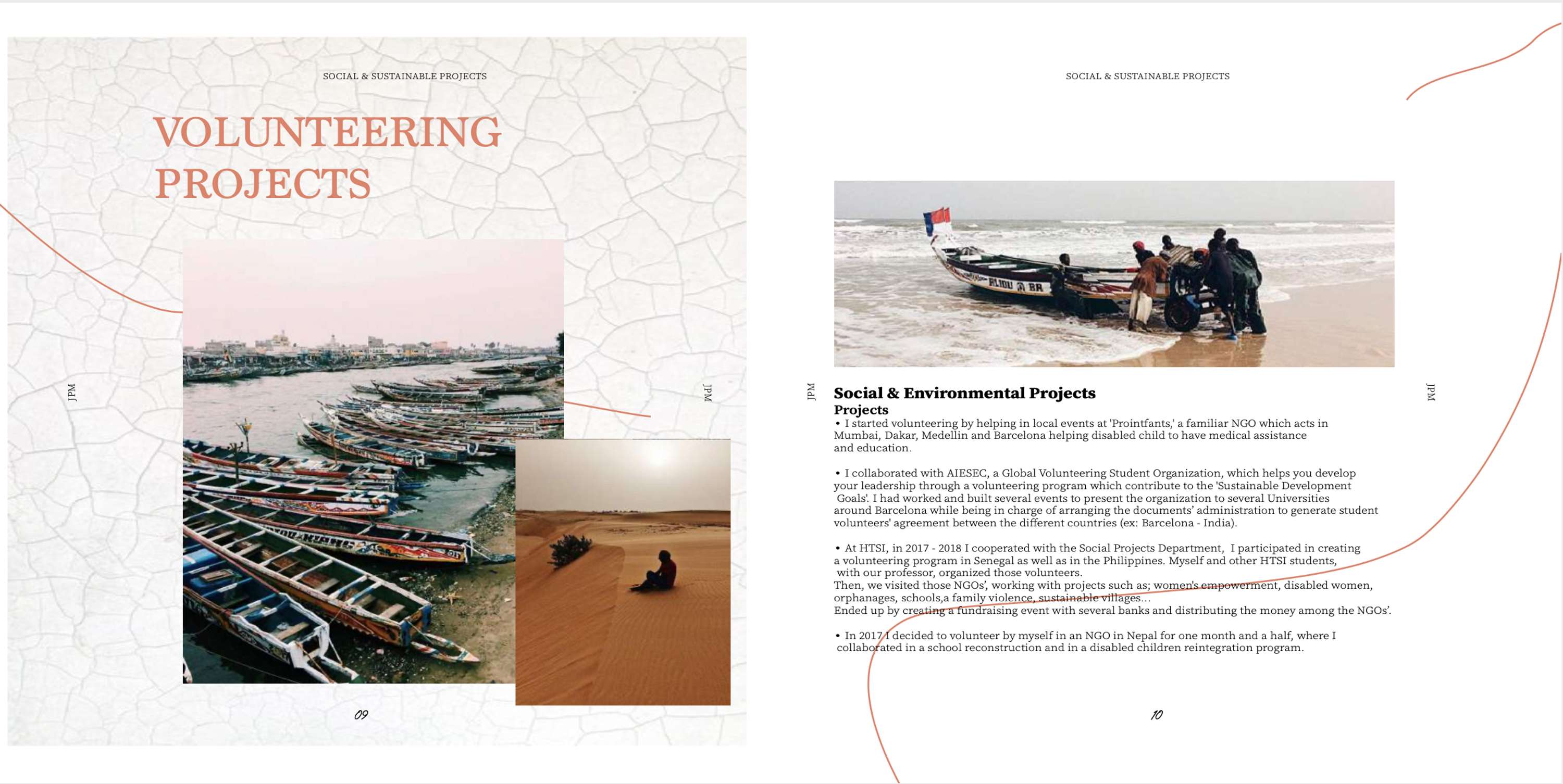 Volunteering Projects by Judith Pons