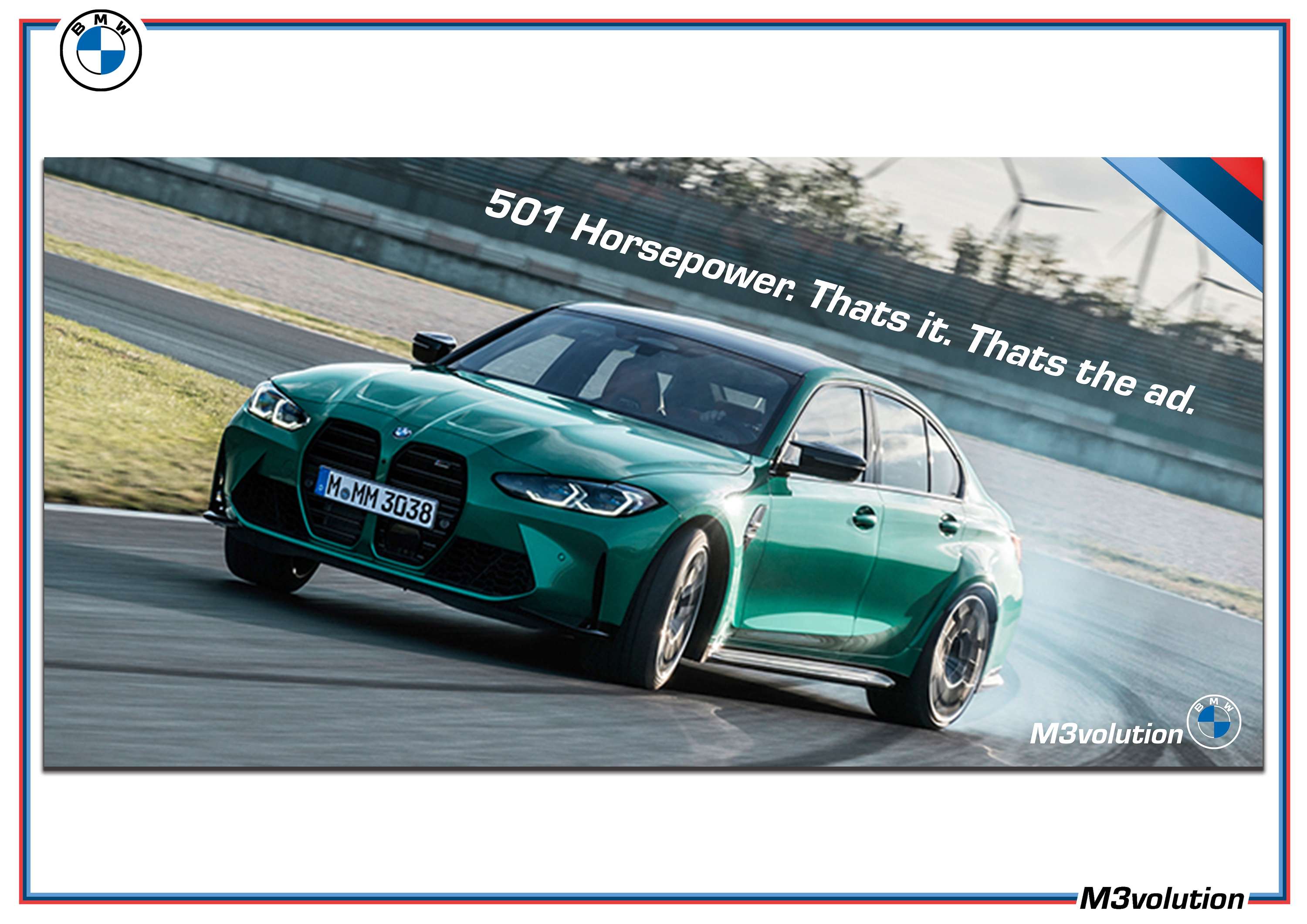 BMW M3 Competition by Jed&Ev Creative