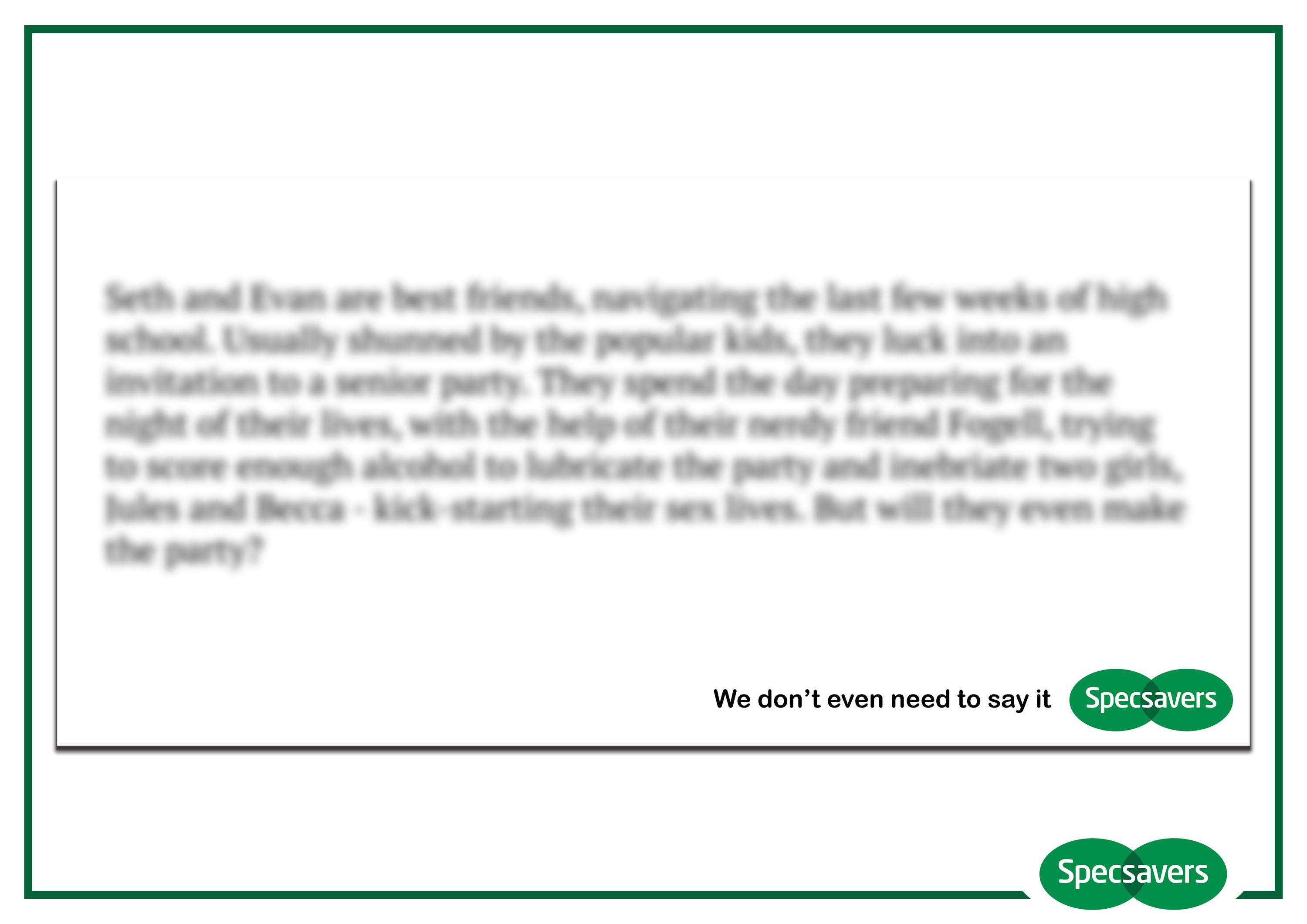 Specsavers by Jed&Ev Creative