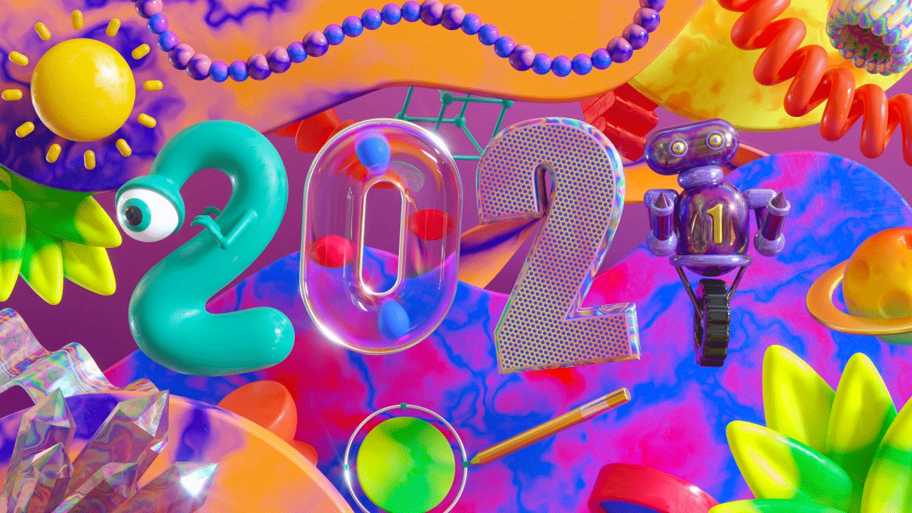 2021 Type Animation by Hashmukh Kerai