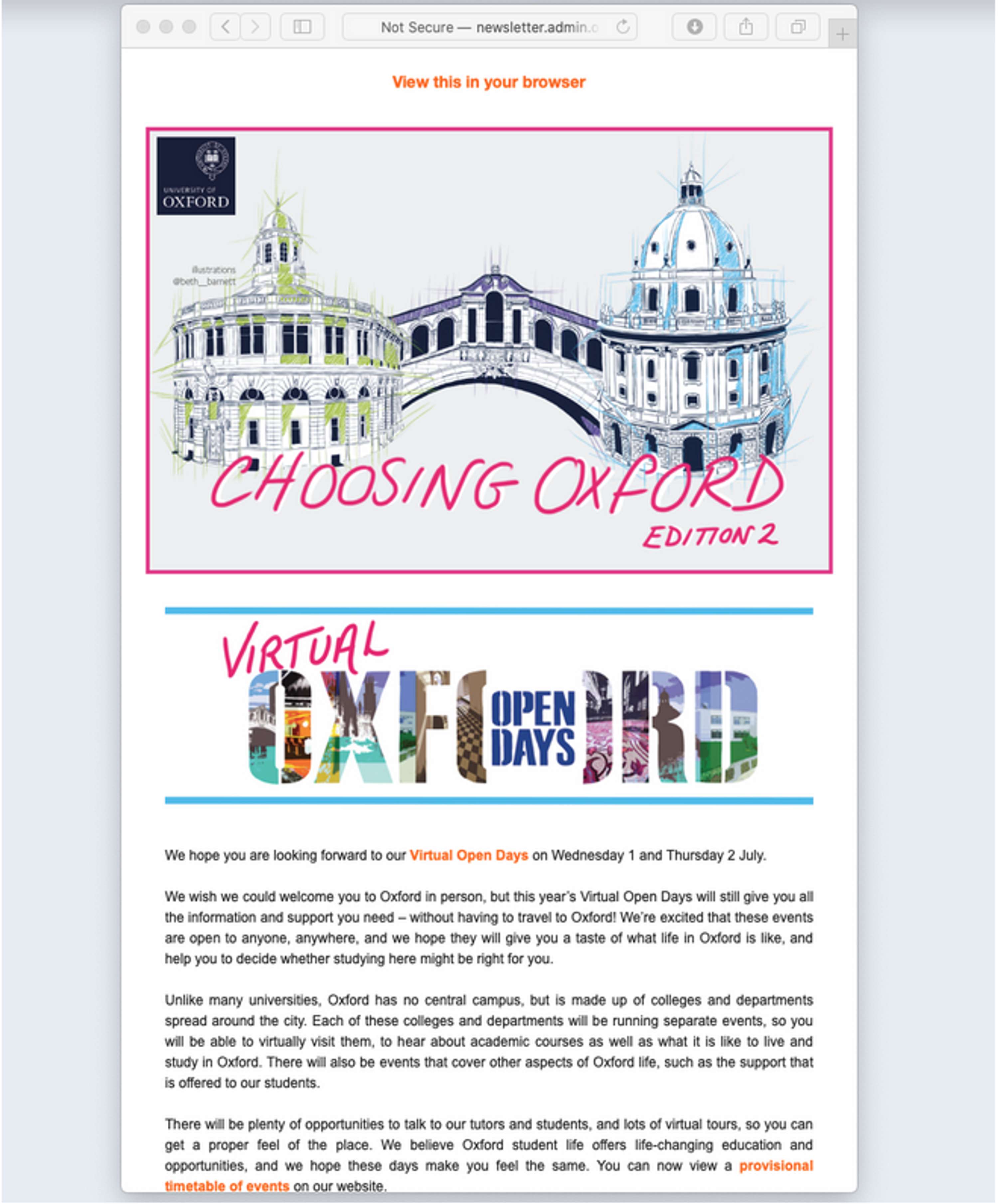 Open Day Guide: University of Oxford by Beth Barnett
