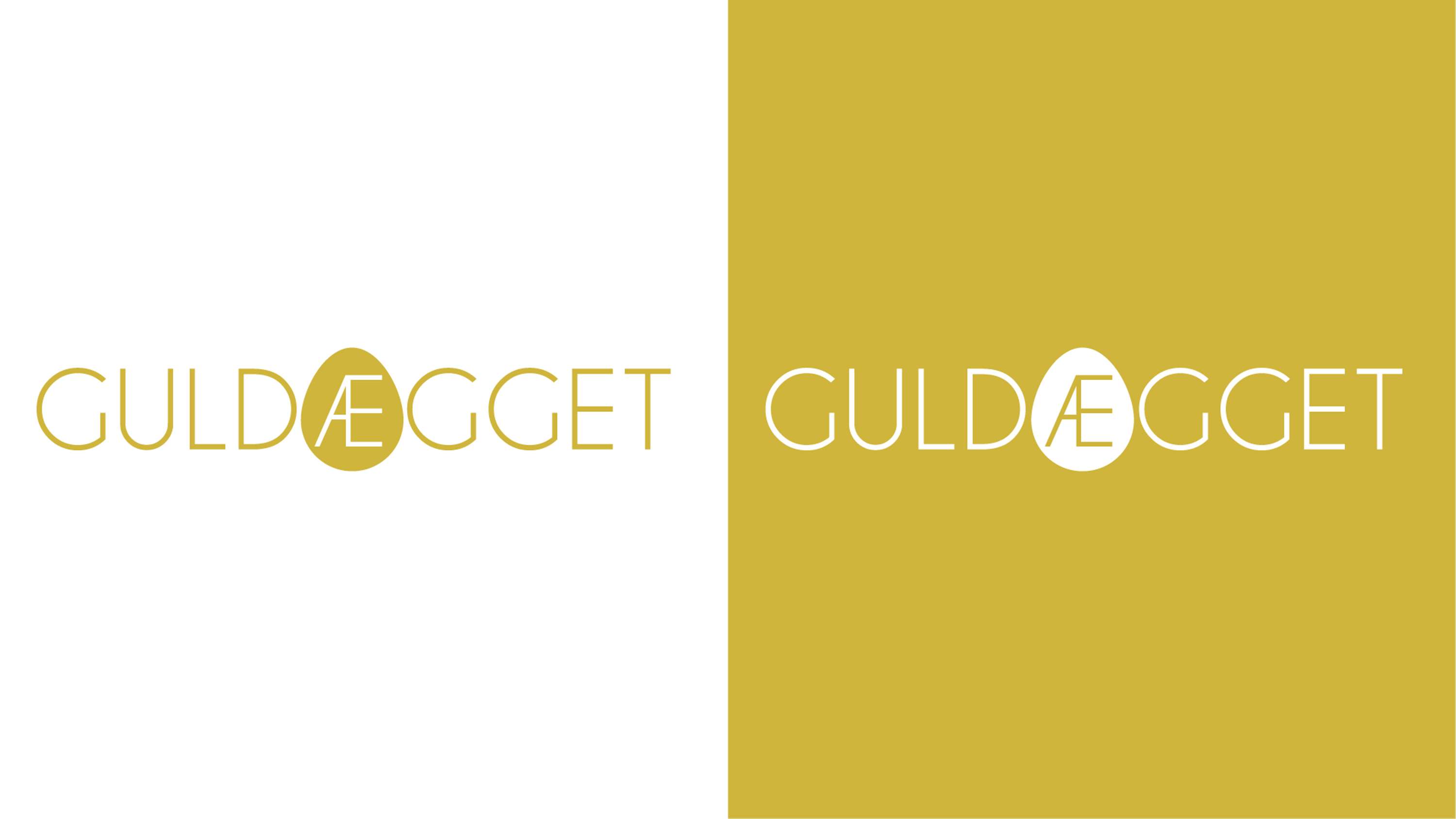 Guldægget 2016 visual identity by Jonas Baujault Borresen