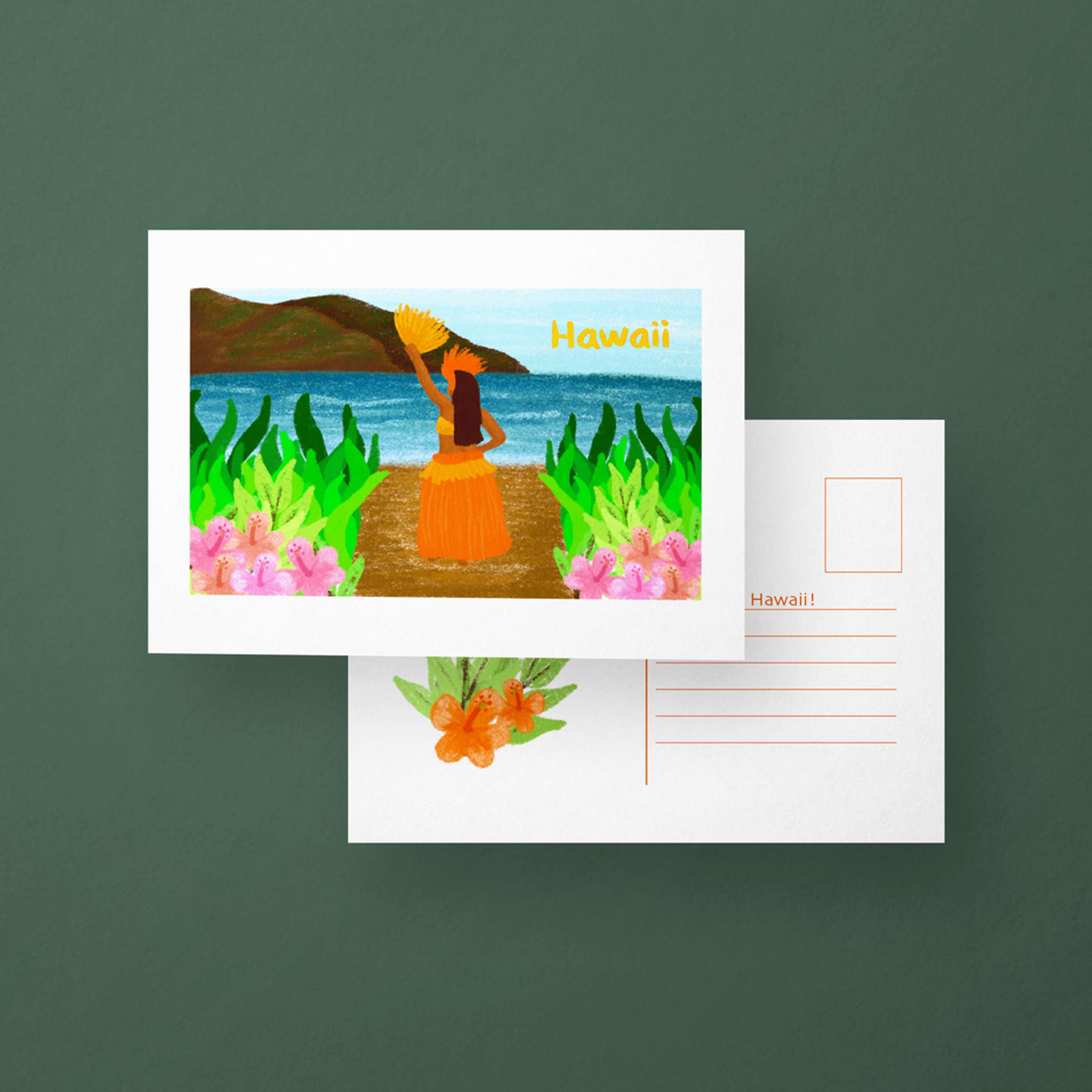 Bucket List Postcards by Off Topic Studio