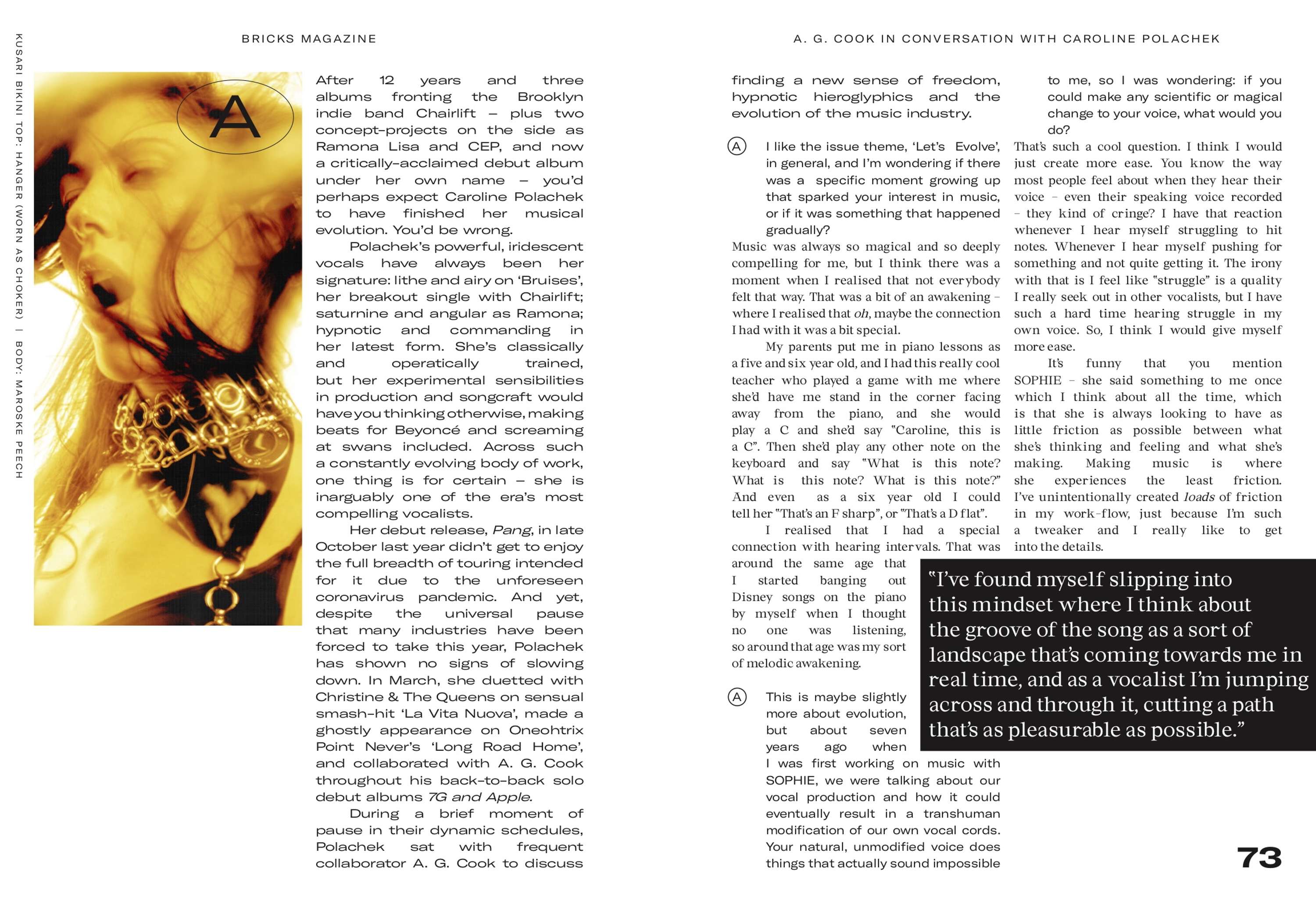 BRICKS #8 'The Let's Evolve' Issue by Maddy Reid