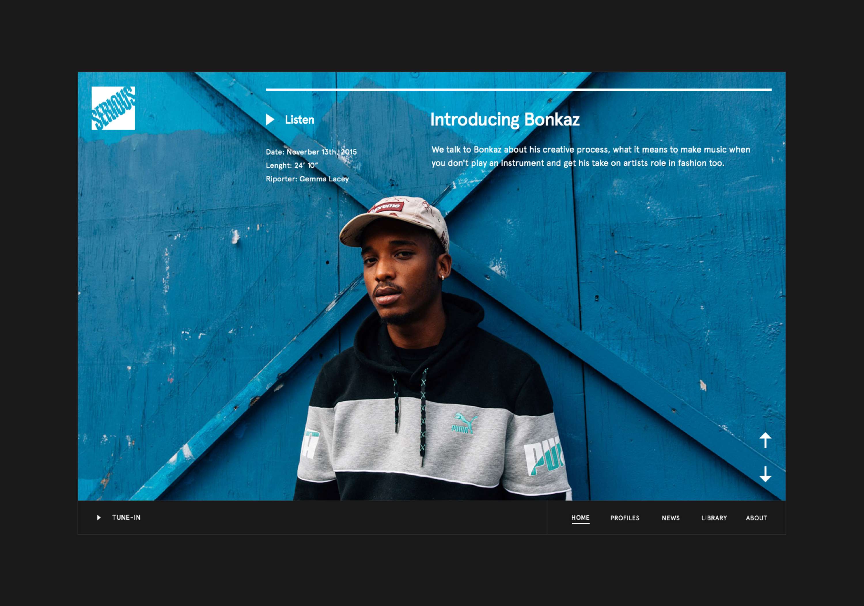Serious Podcast Platform by Leo Gubbins