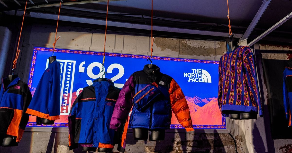 North face shop 1992 rage collection