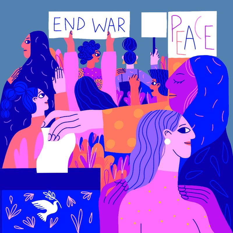 No Women No peace by Esther Lalanne