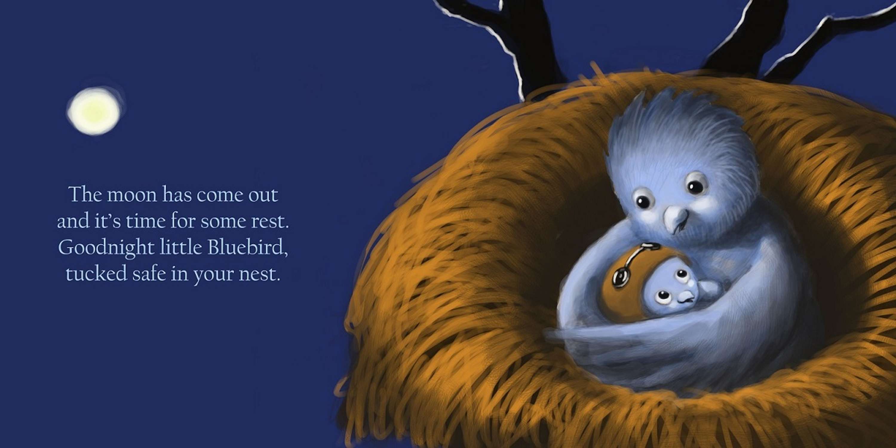 Wake Up, Little Bluebird by Csongor Veres