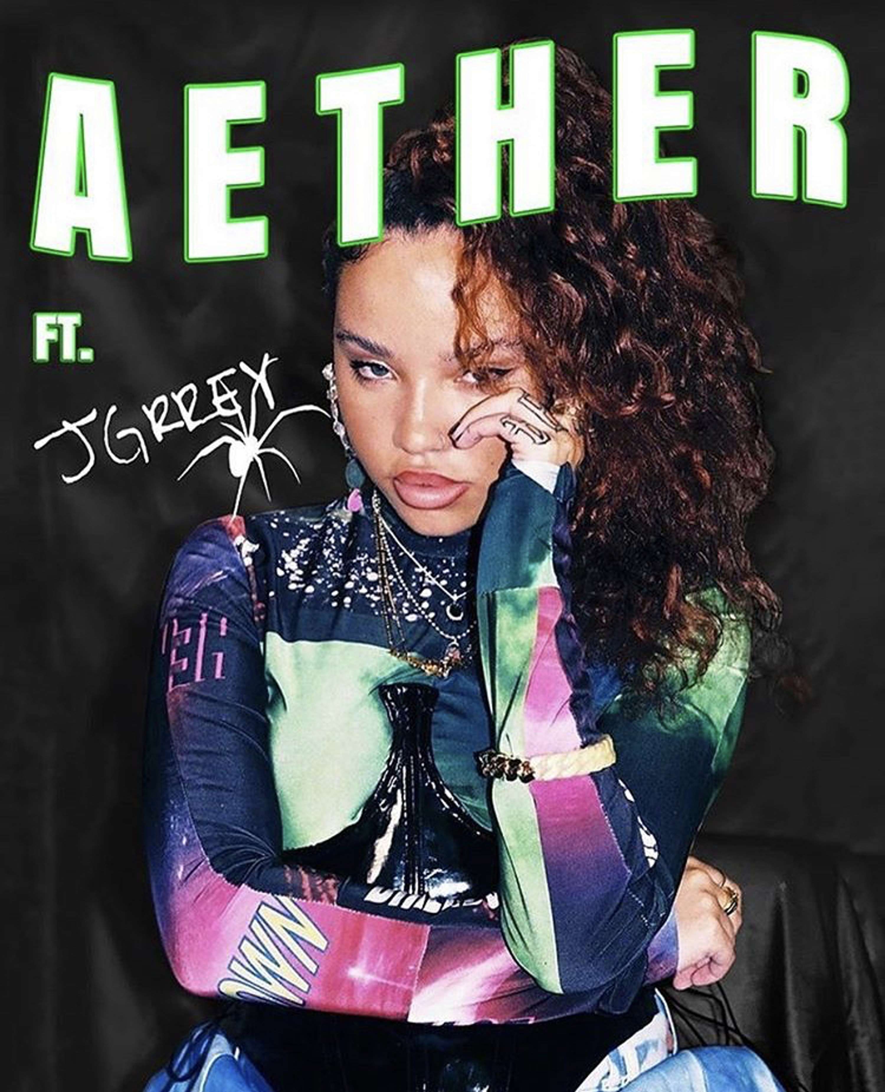 Cover shoot for Aether by Megan Cummings