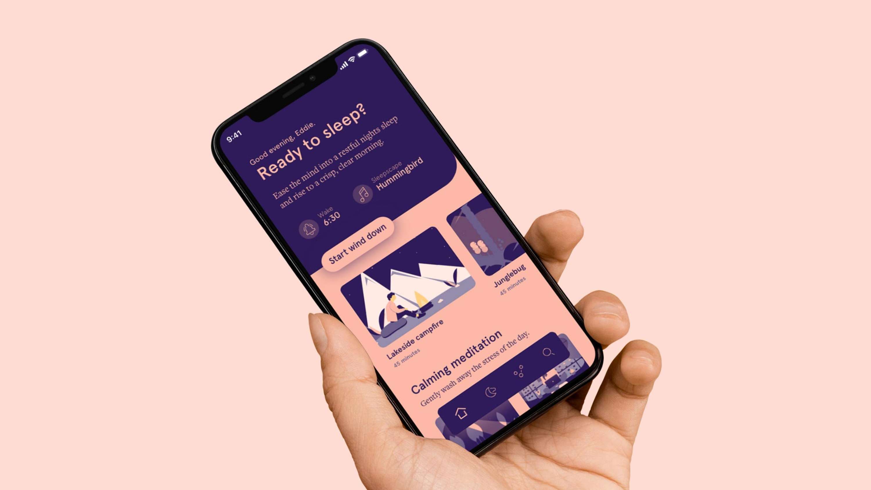 Wind Down | Sleep app by Eddie Stuart