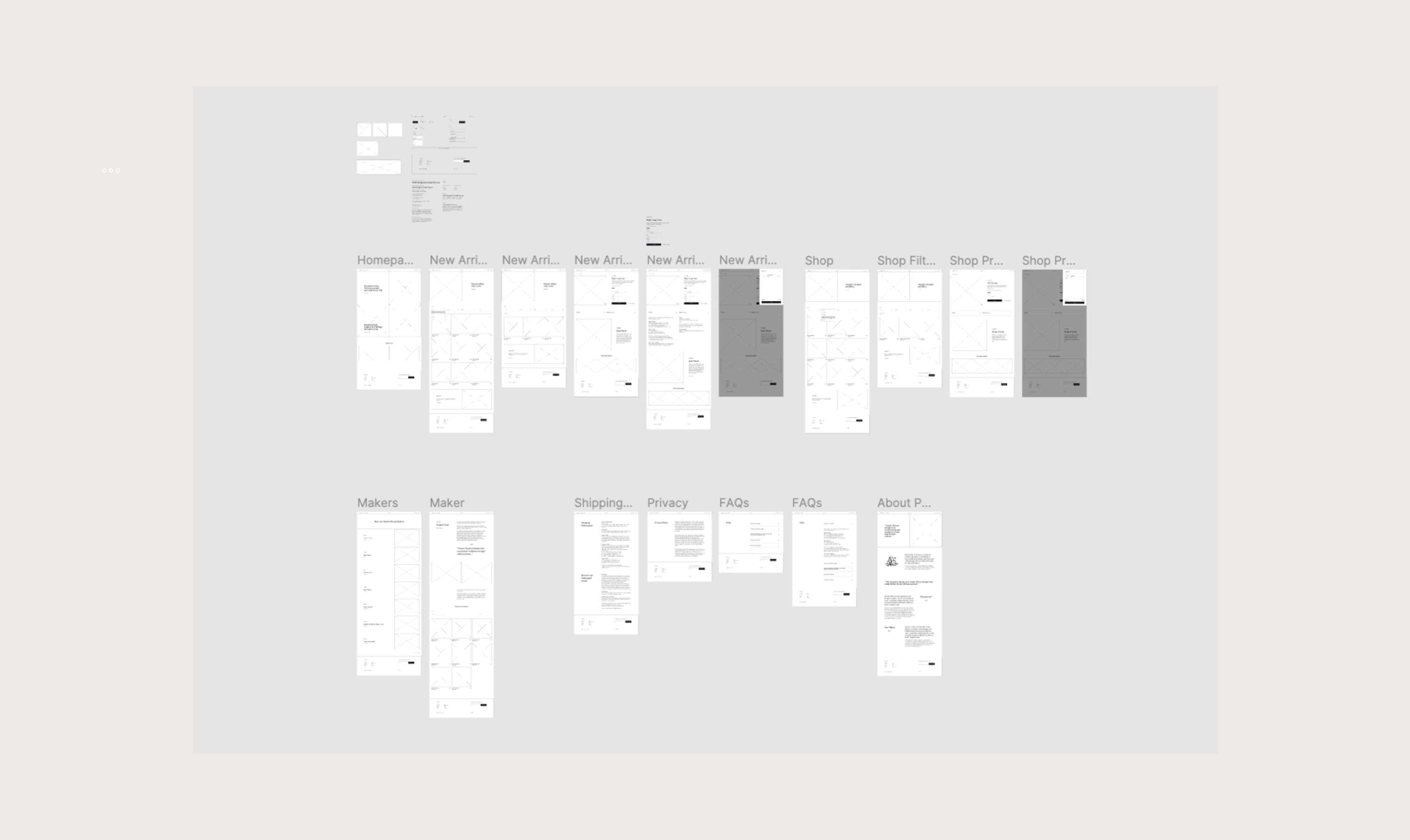 Kloof Website by Nicola Acquisto