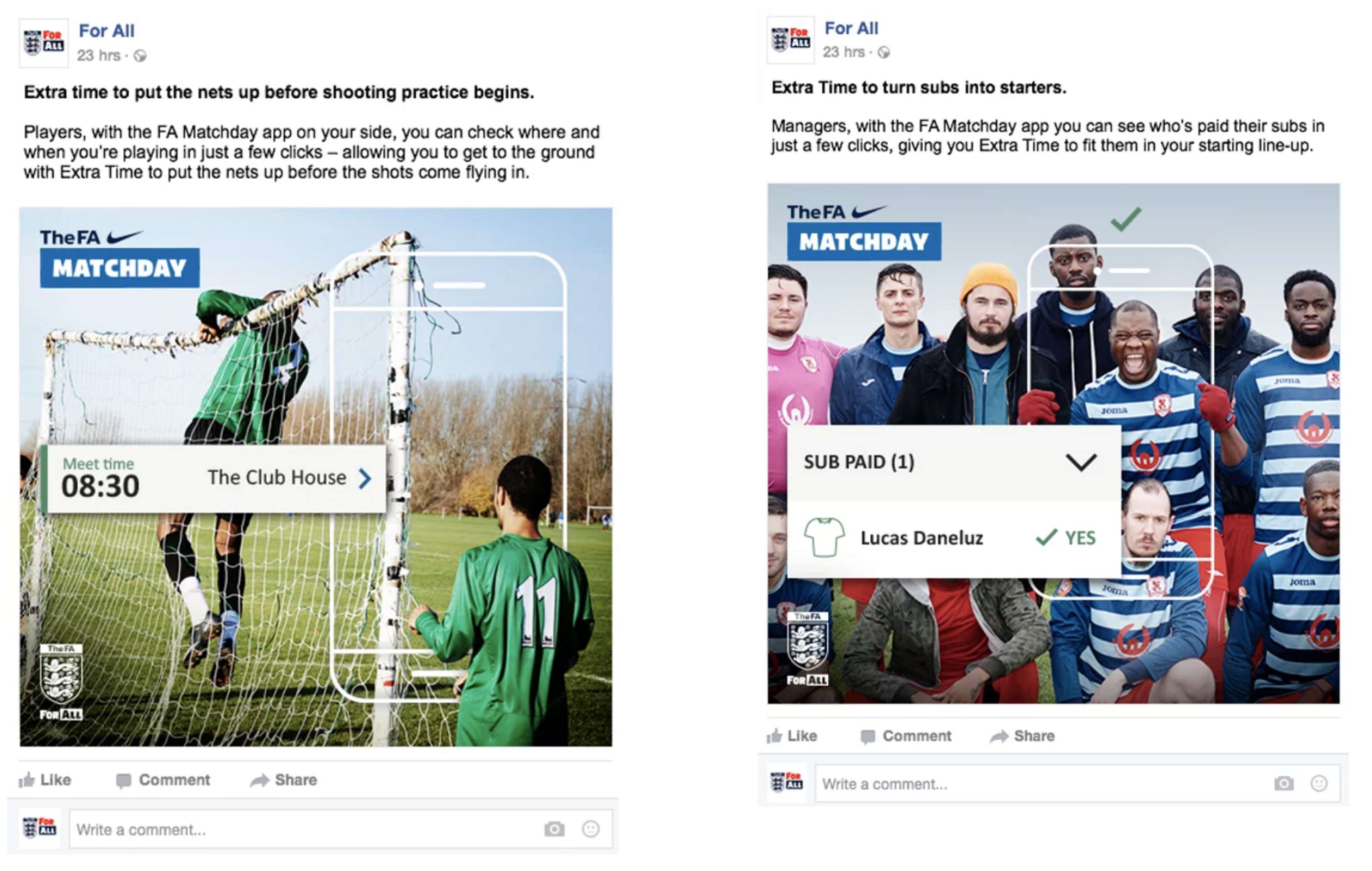 The FA Matchday App by Daniel Simpson