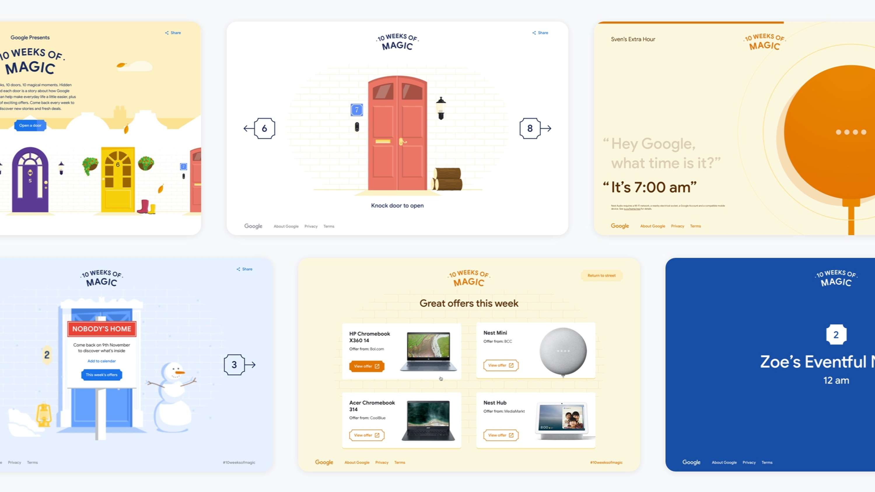 Google 10 Weeks of Magic by PHANTOM