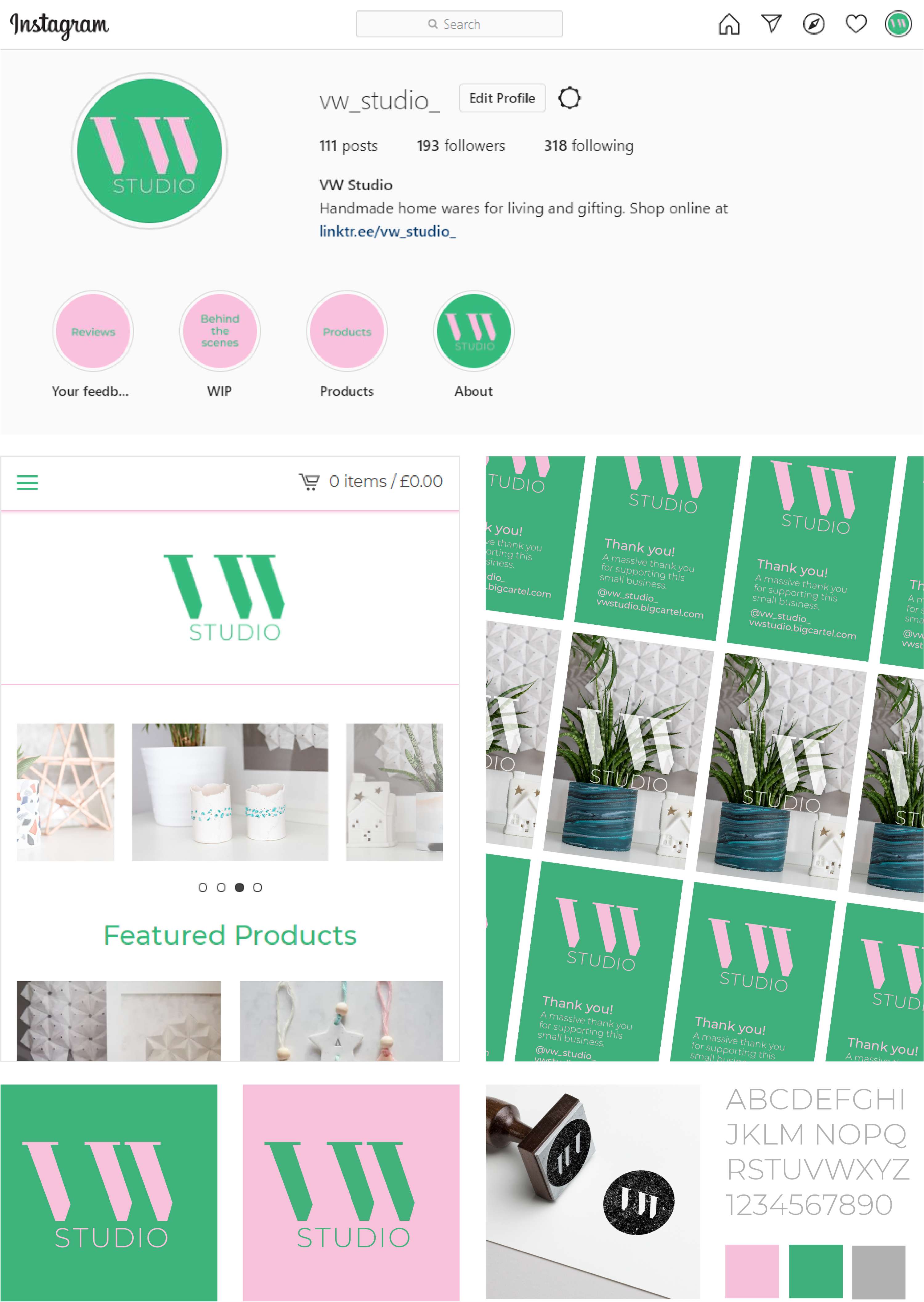 E-Commerce Branding by Victoria Welch